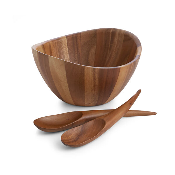 Nambé Harmony 3 Piece Salad Set Harmony 3 Piece Salad Set