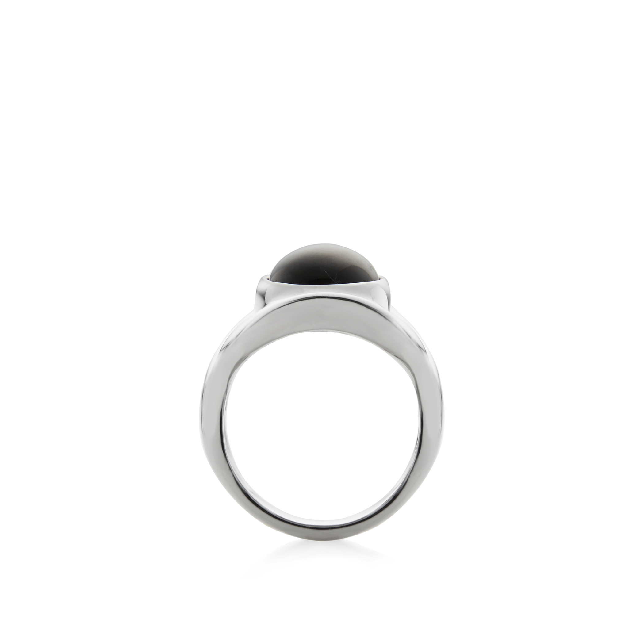Oval Ring - Smokey Quartz - Size 6 image number null