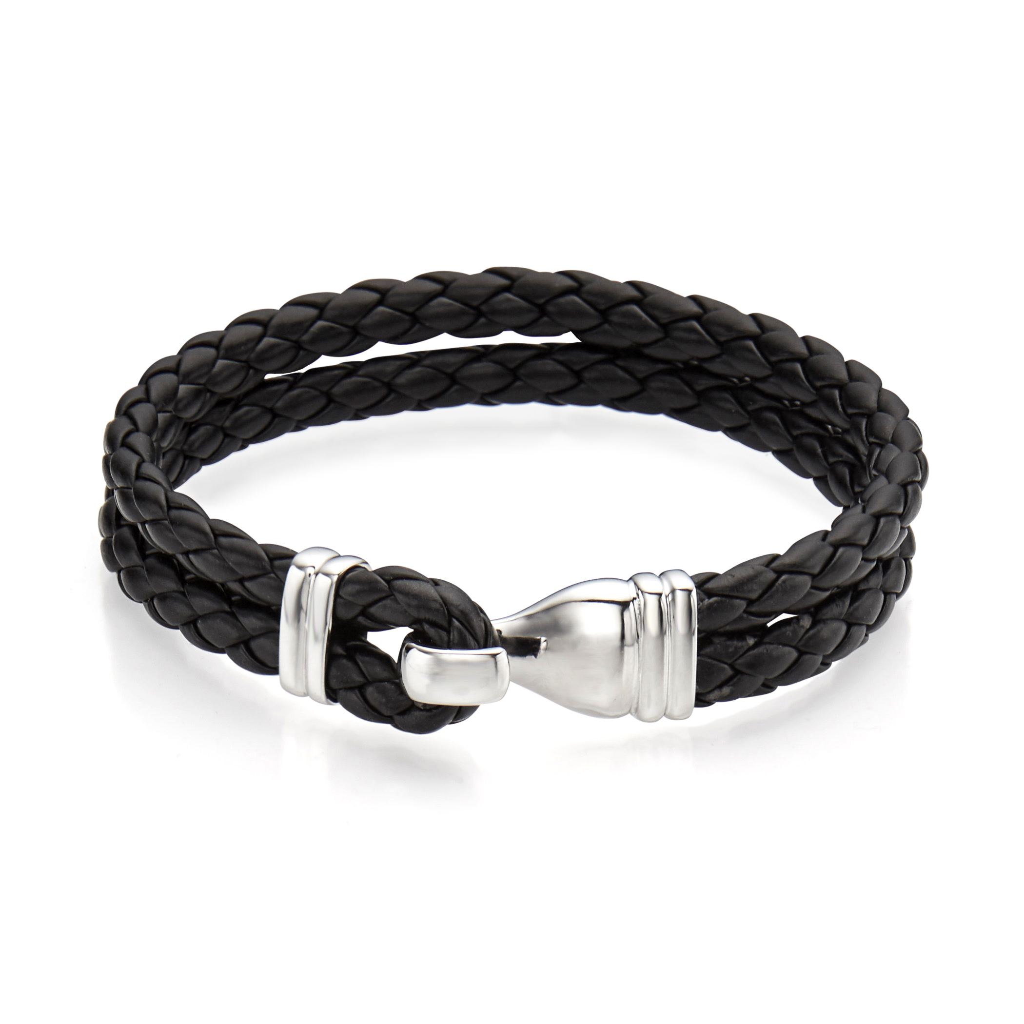 Hook Leather Bracelet image number null