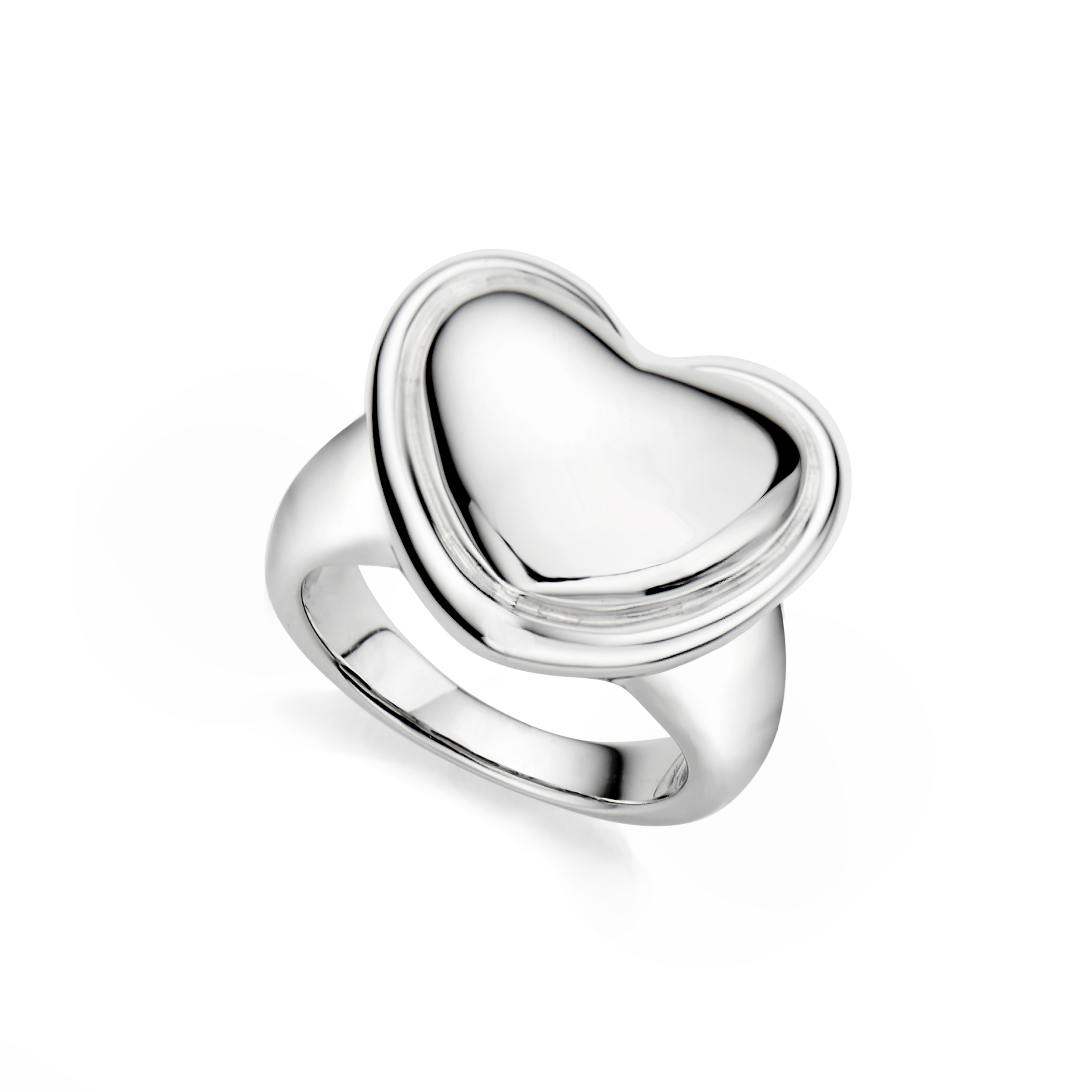 Nambé Signature Heart Ring image number null