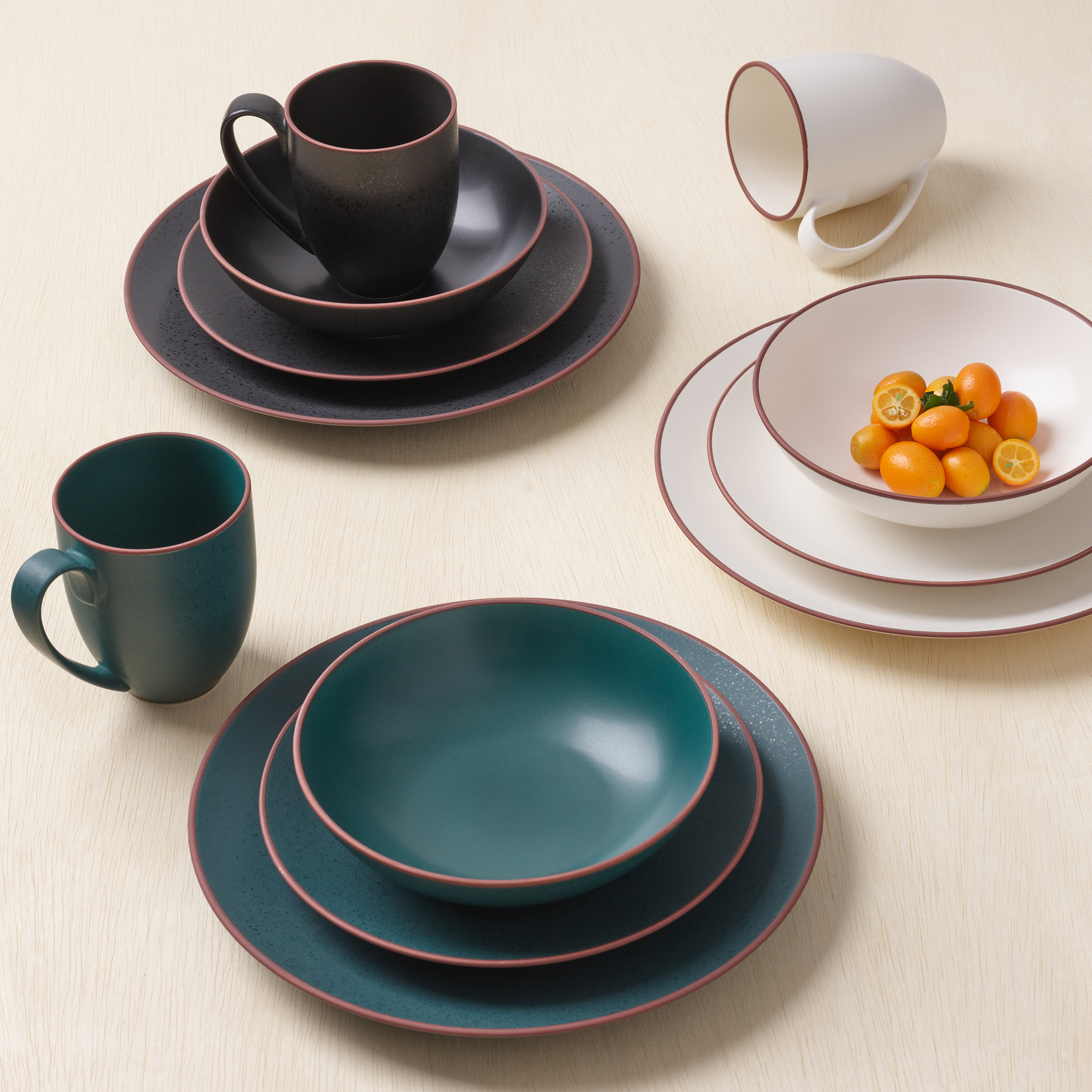 Taos 4-Piece Place Setting - Onyx image number null