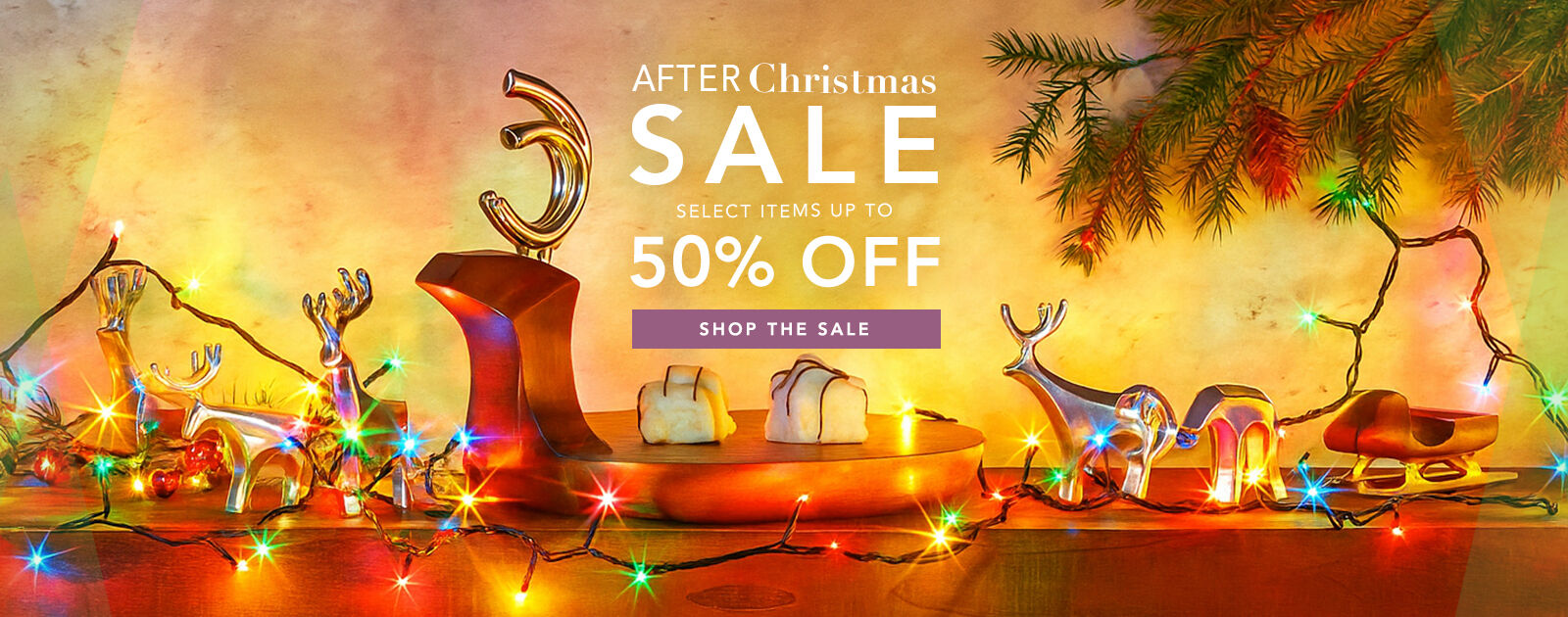 After Christmas Sale - Up to 50% off select items - shop now