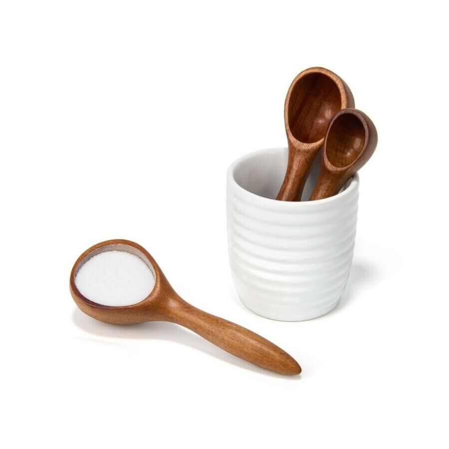 Breaking Bread Measuring Spoons with Canister