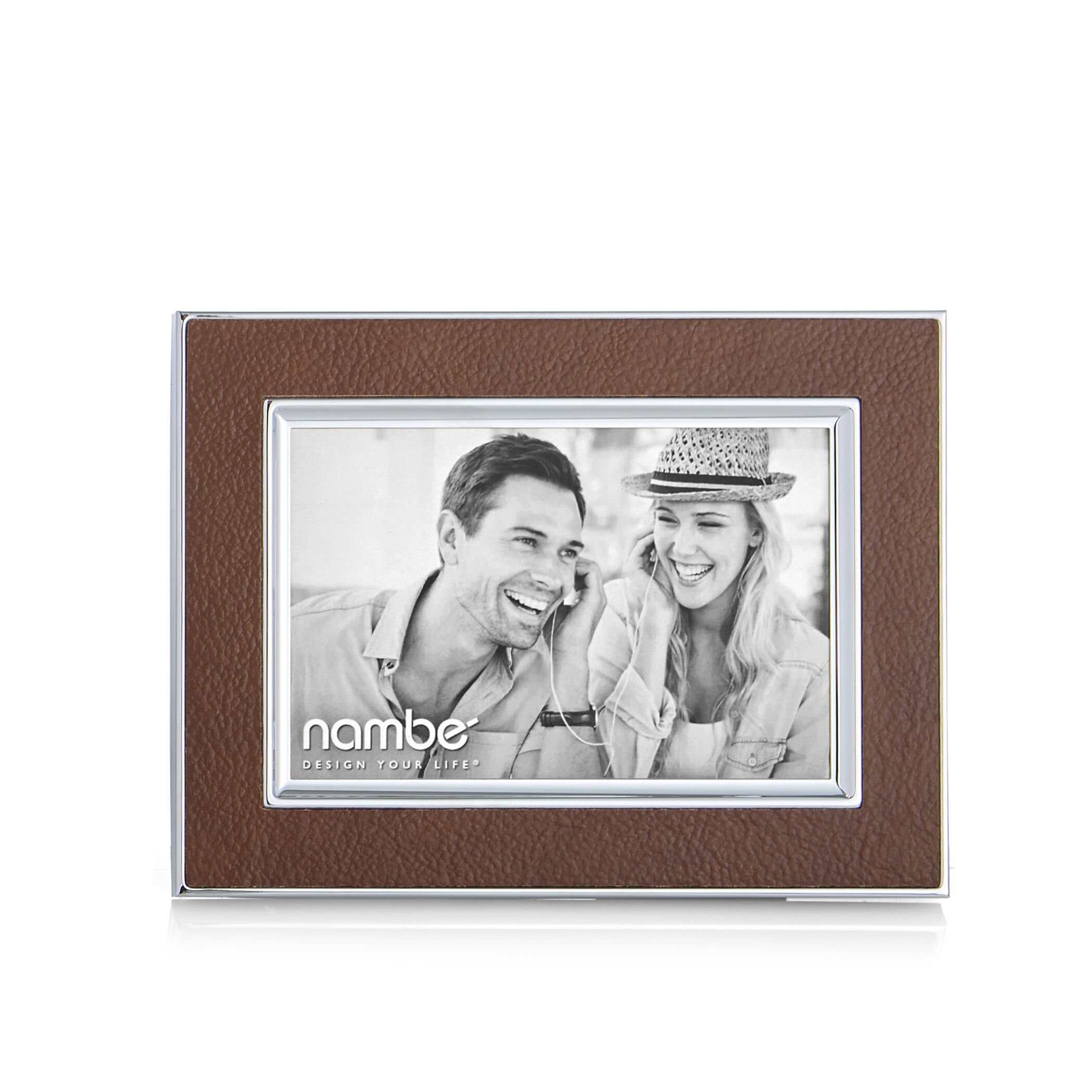 Silver Holds One 4" x 6" Photo Nambe Braid Collection Picture Frame 