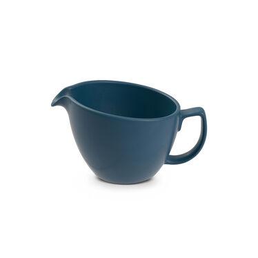 Orbit Cream Pitcher - Aurora Blue