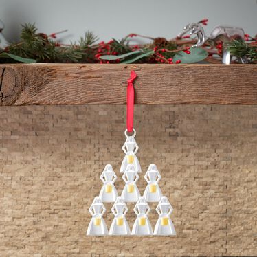 Twelve Days of Christmas: Eight Maids a Milking Ornament