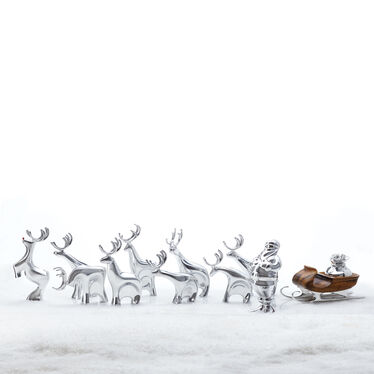 Reindeer Collection with Santa Reindeer Collection with Santa