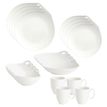 Portables 20 Piece Dinnerware Set