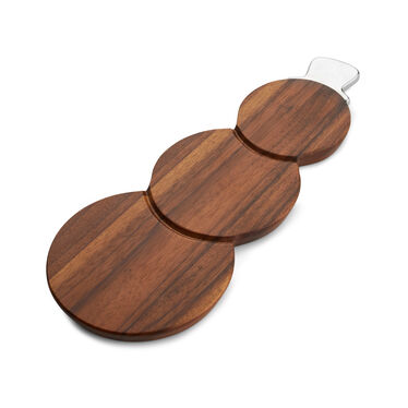 Snowman Cheese Board W/ Top Hat Spreader Snowman Cheese Board W/ Top Hat Spreader