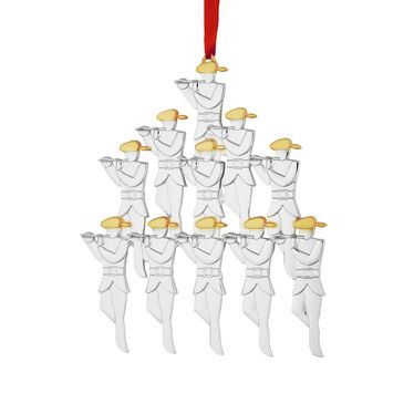Twelve Days of Christmas Ornament: Eleven Pipers Piping