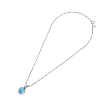 Marina Luxe Silver Cage Necklace