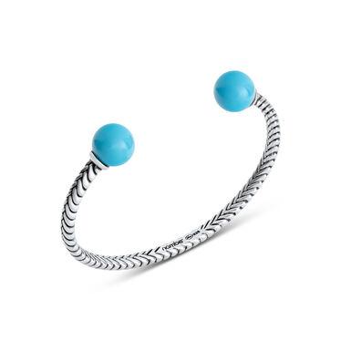 Marina Braid Silver Cuff Bracelet Marina Braid Silver Cuff Bracelet