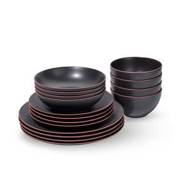 Taos 16 Piece Set - Onyx