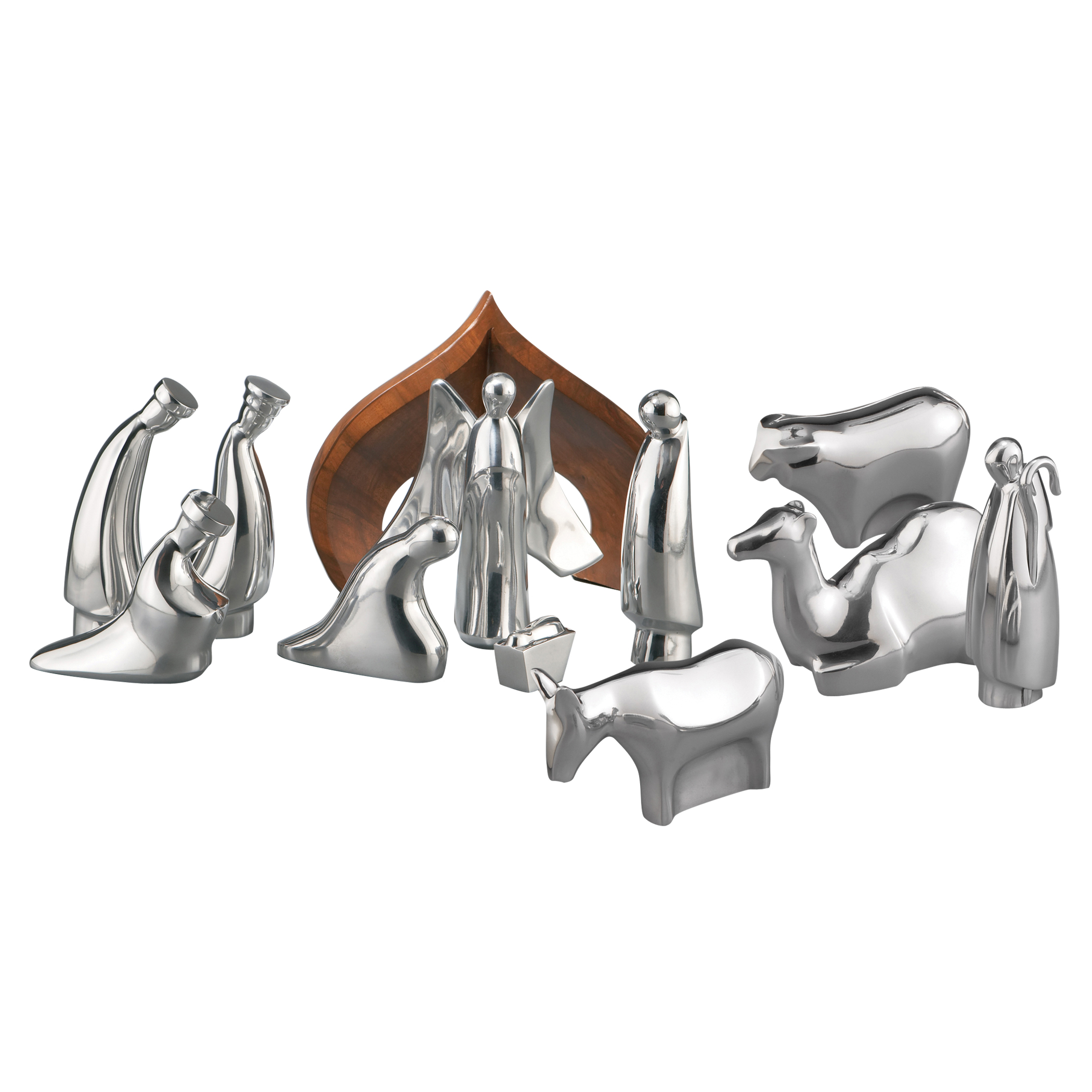 12-Piece Nativity Set with Free Storage Box image number null