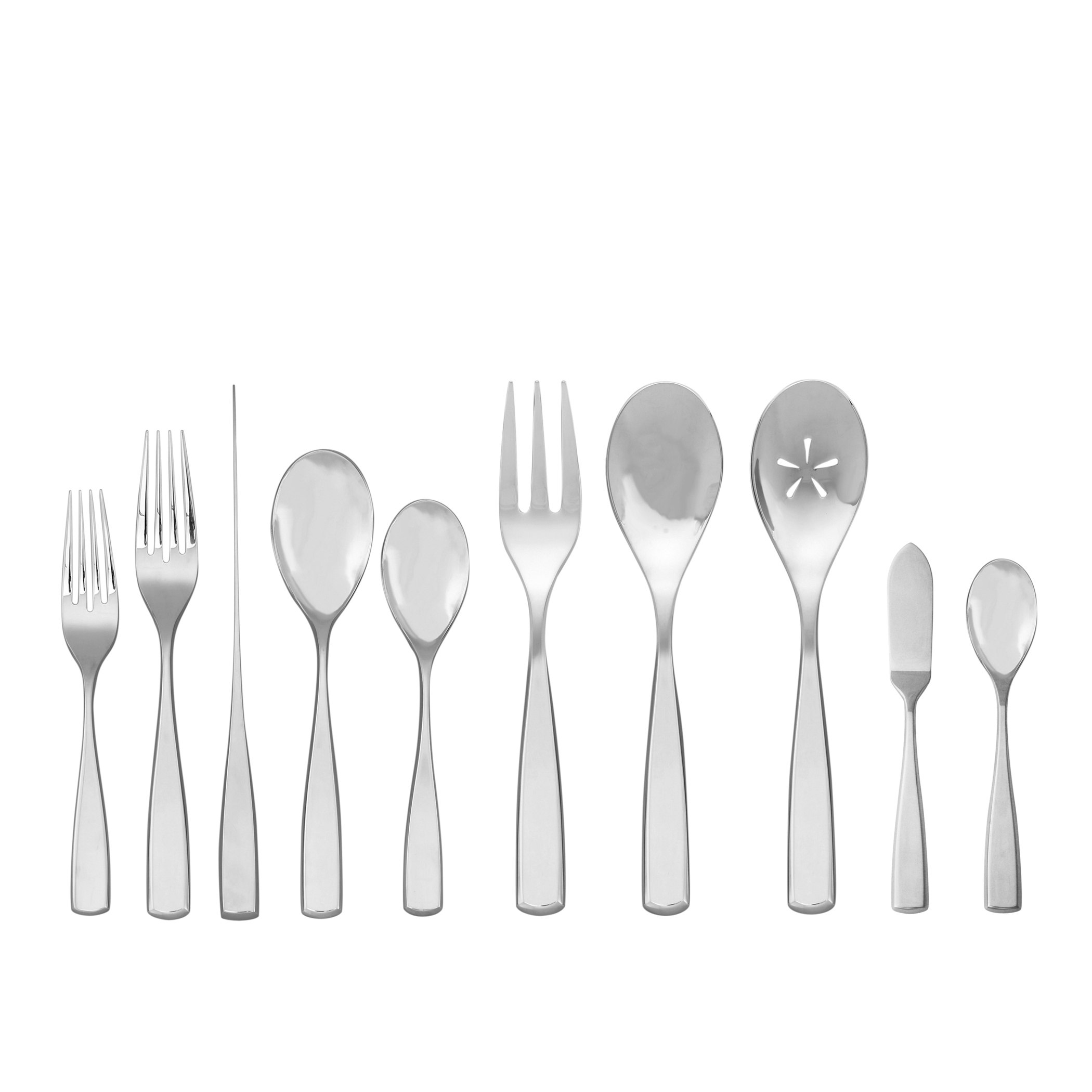 Anna 45-Piece Flatware Set image number null