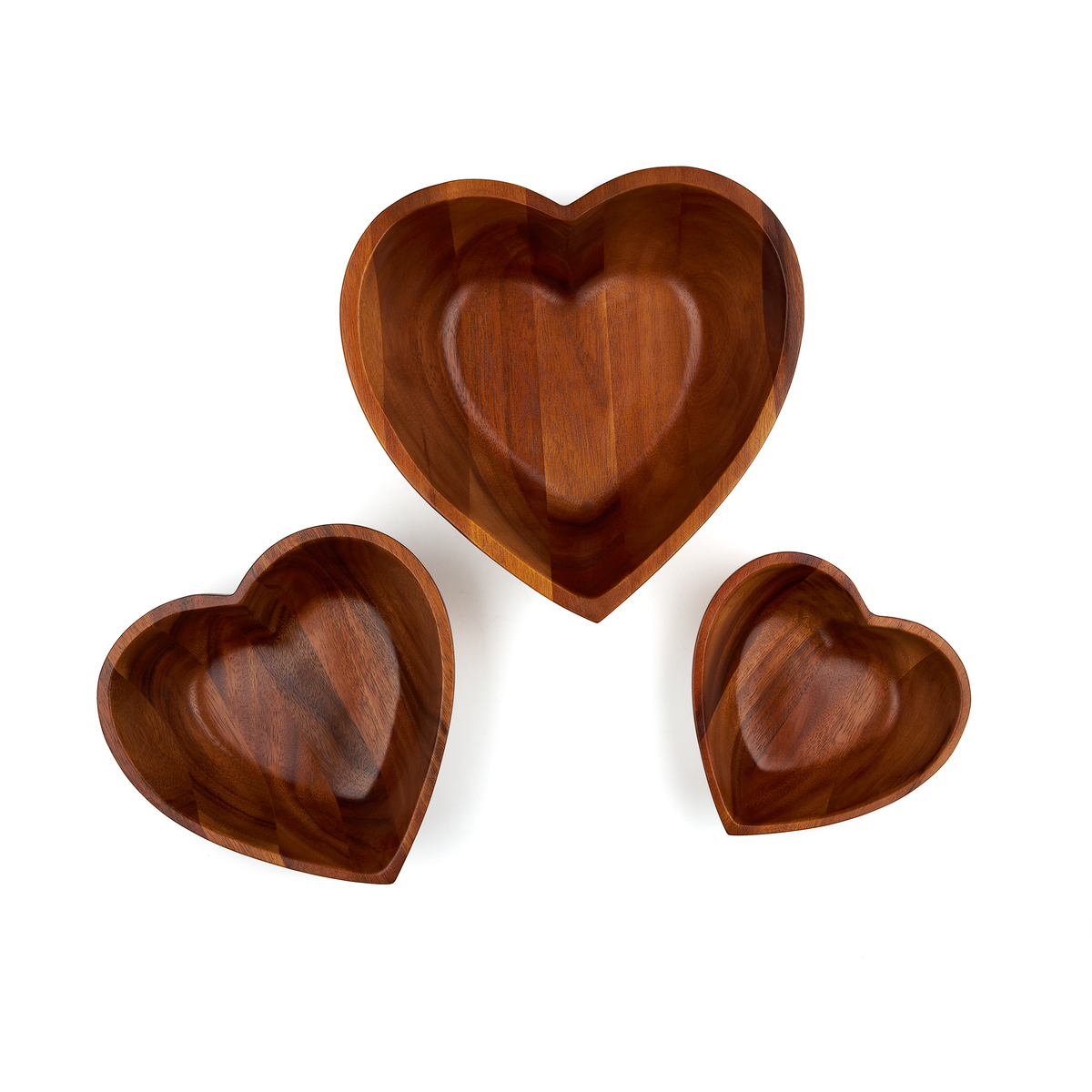 Heart Nesting Bowls (Set of 3) image number null