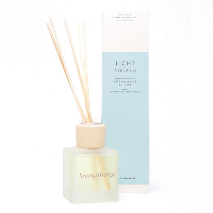 Light Small Reed Diffuser - Spearmint & Lime image number null