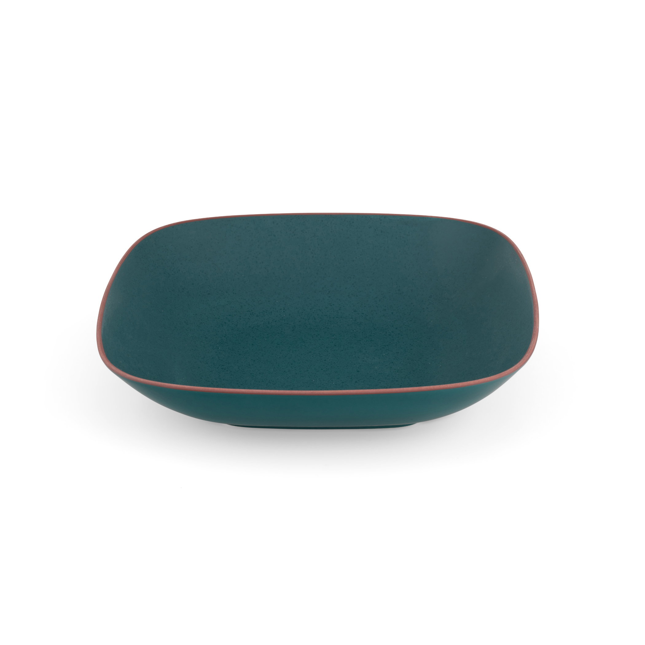 Taos Soft Square Serving Bowl - Jade image number null