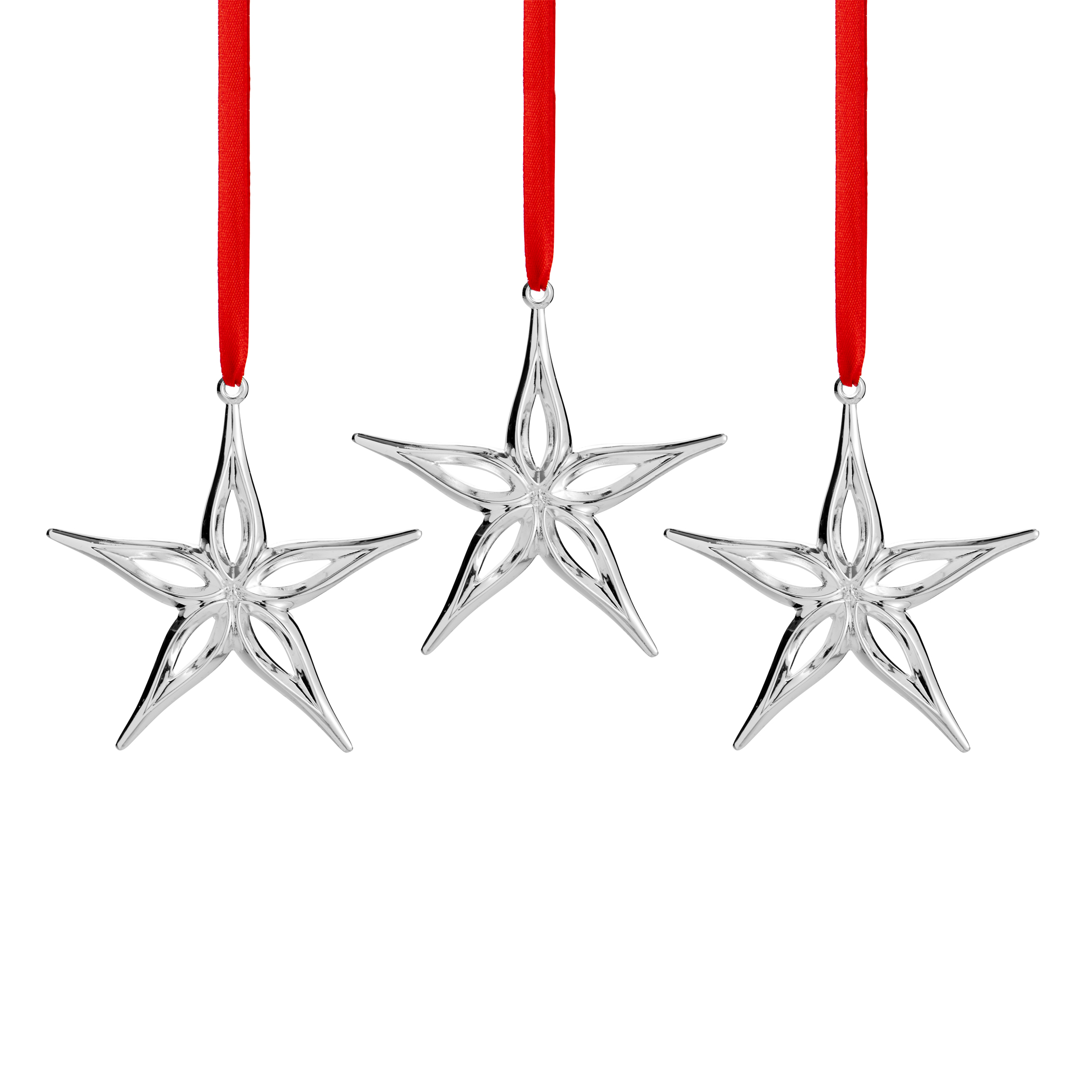 Star Mini Ornaments (Set of 3) image number null