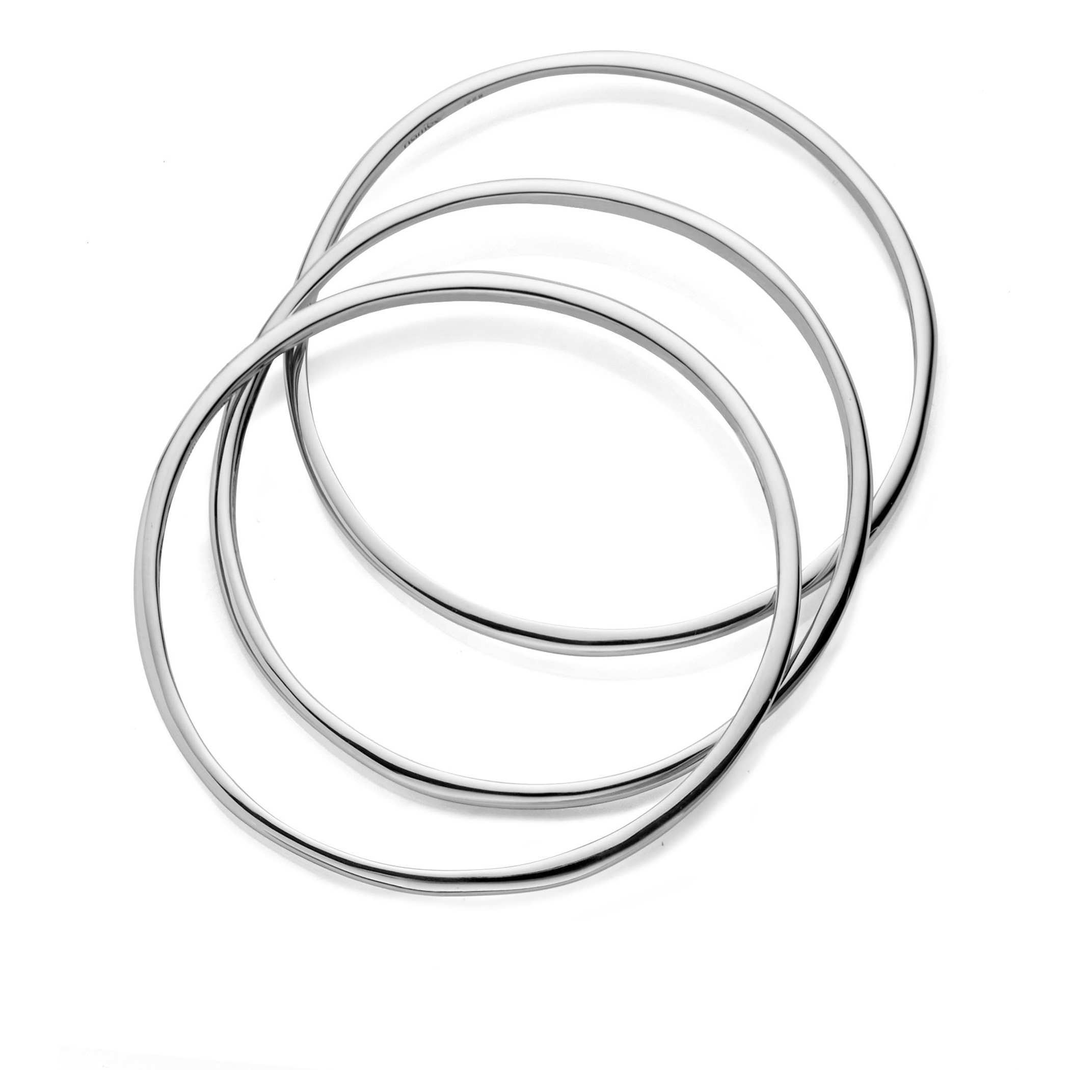 Signature Bangle Bracelets (Set of 3) image number null