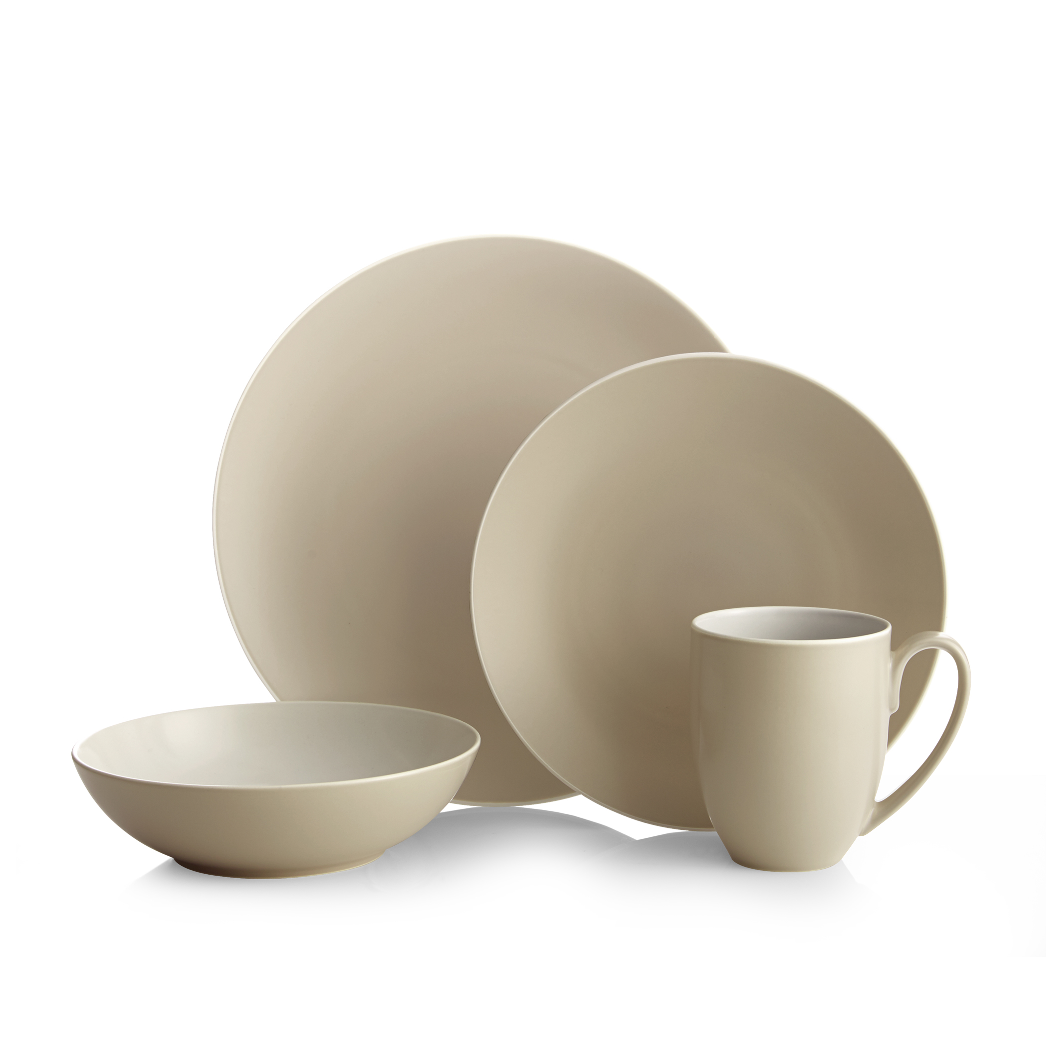 POP 4-Piece Place Setting – Sand image number null