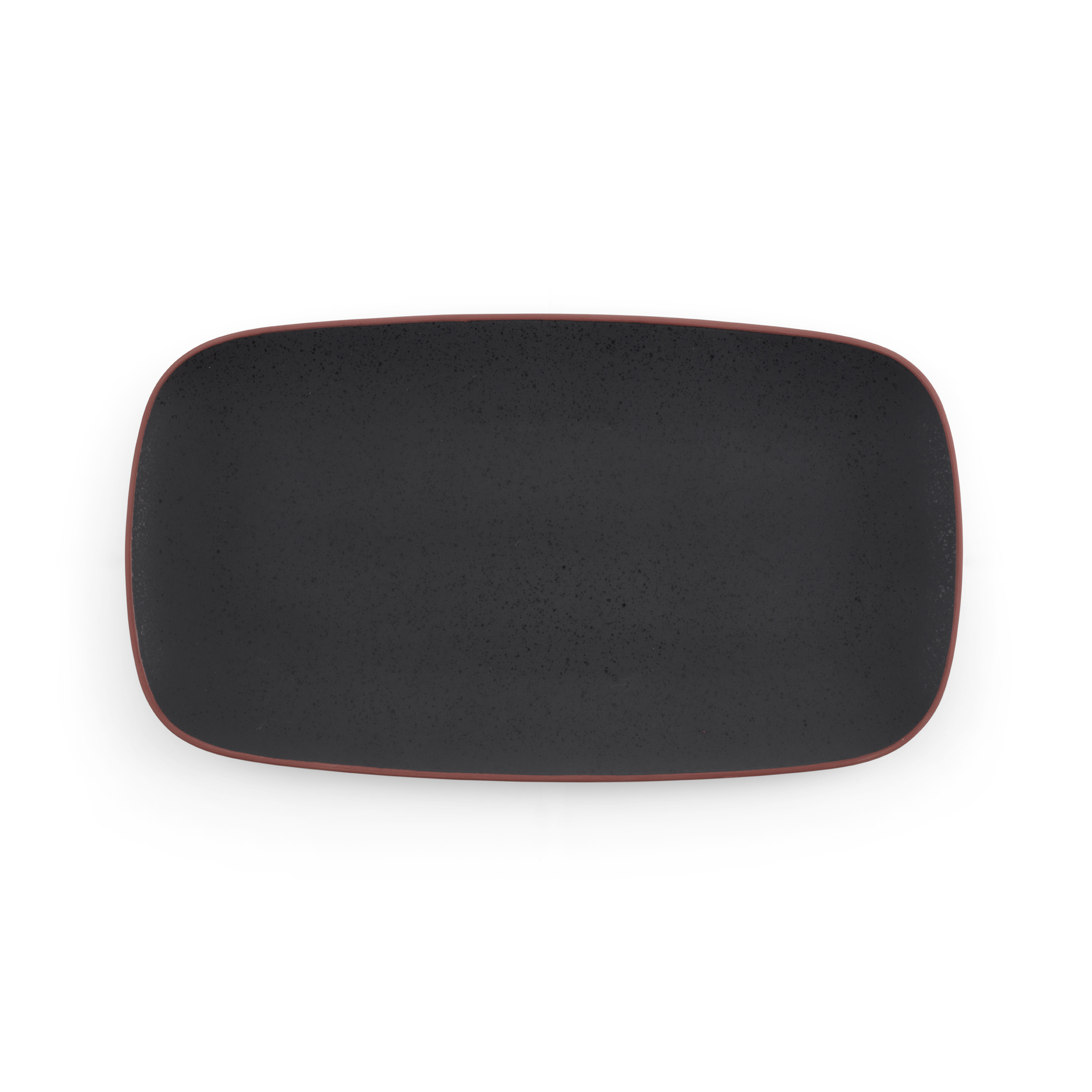 Taos Soft Rectangular Platter - Onyx image number null