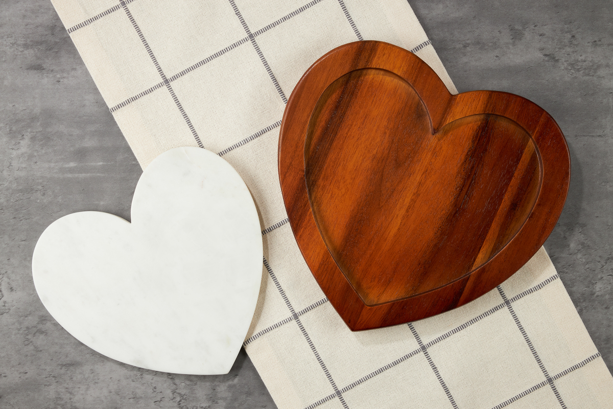 Heart Cutting Board image number null
