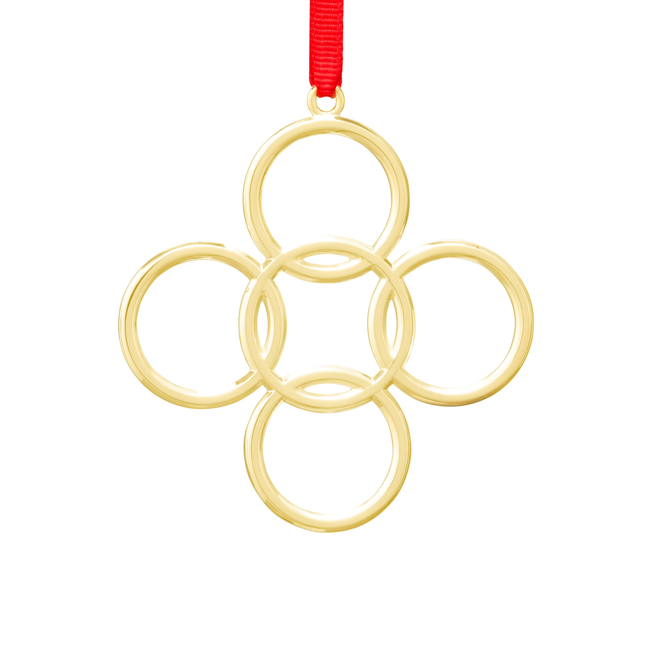 verschijnen Verschrikking geloof Twelve Days of Christmas: Five Golden Rings Ornament | Nambe