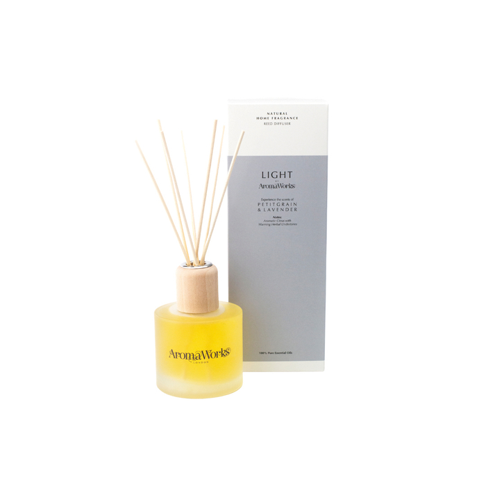 Light Large Reed Diffuser - Petitgrain & Lavender image number null