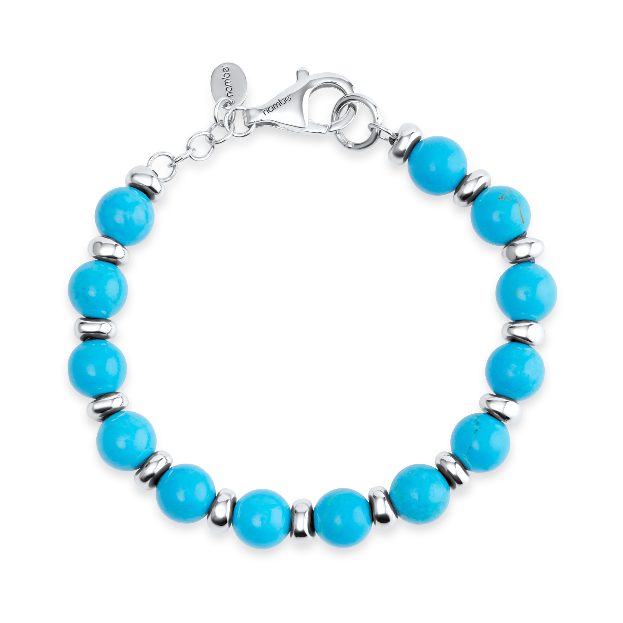 Marina Azure Bead Bracelet image number null