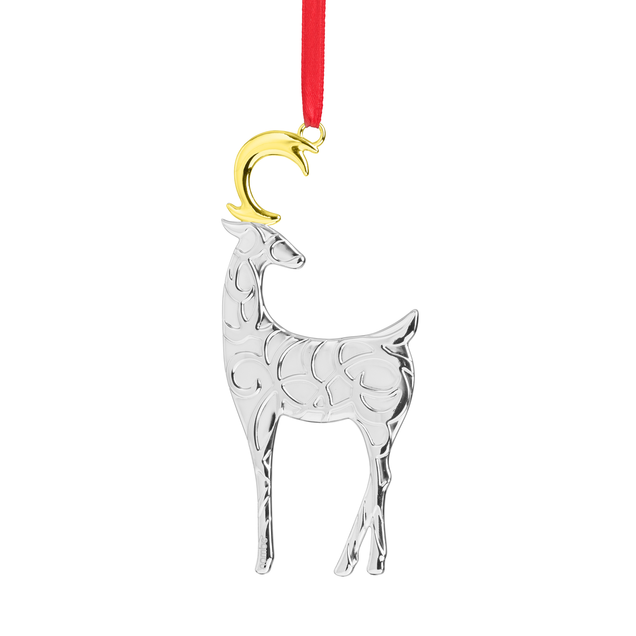 Reindeer Filigree Ornament image number null