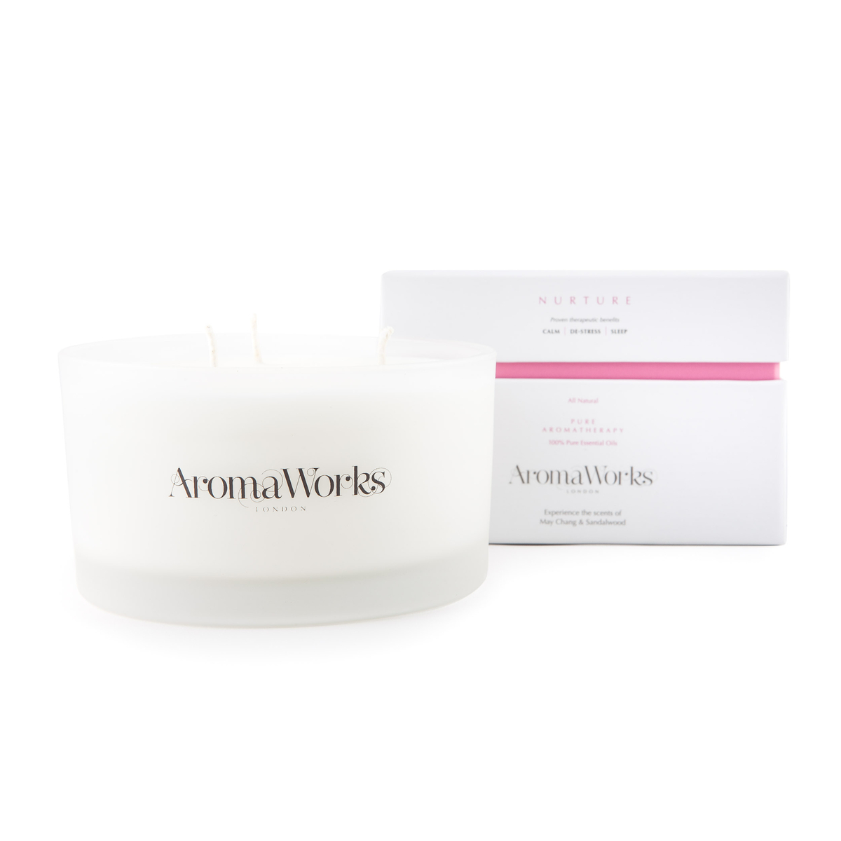 Signature 3-Wick Candle - Nurture image number null