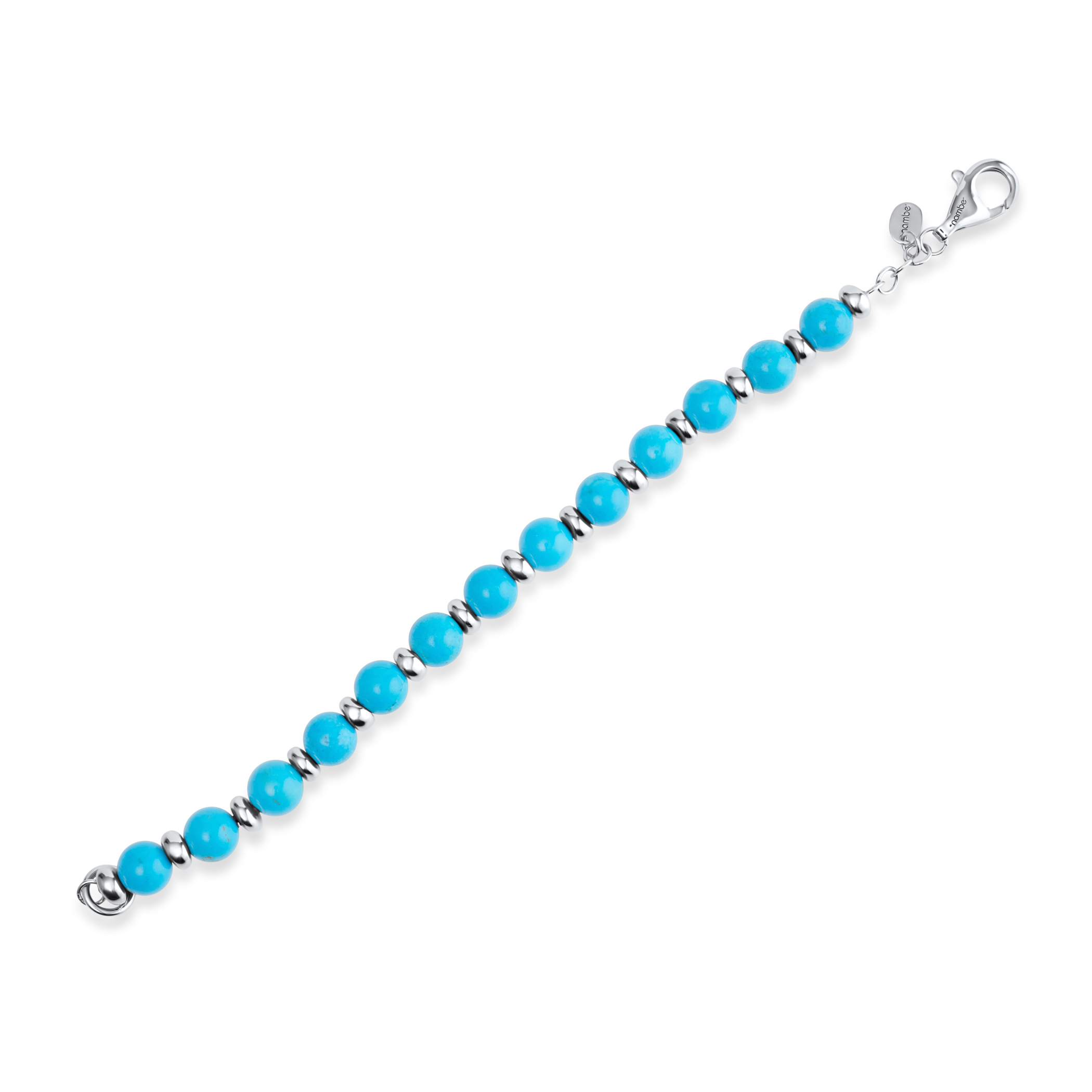 Marina Azure Bead Bracelet image number null