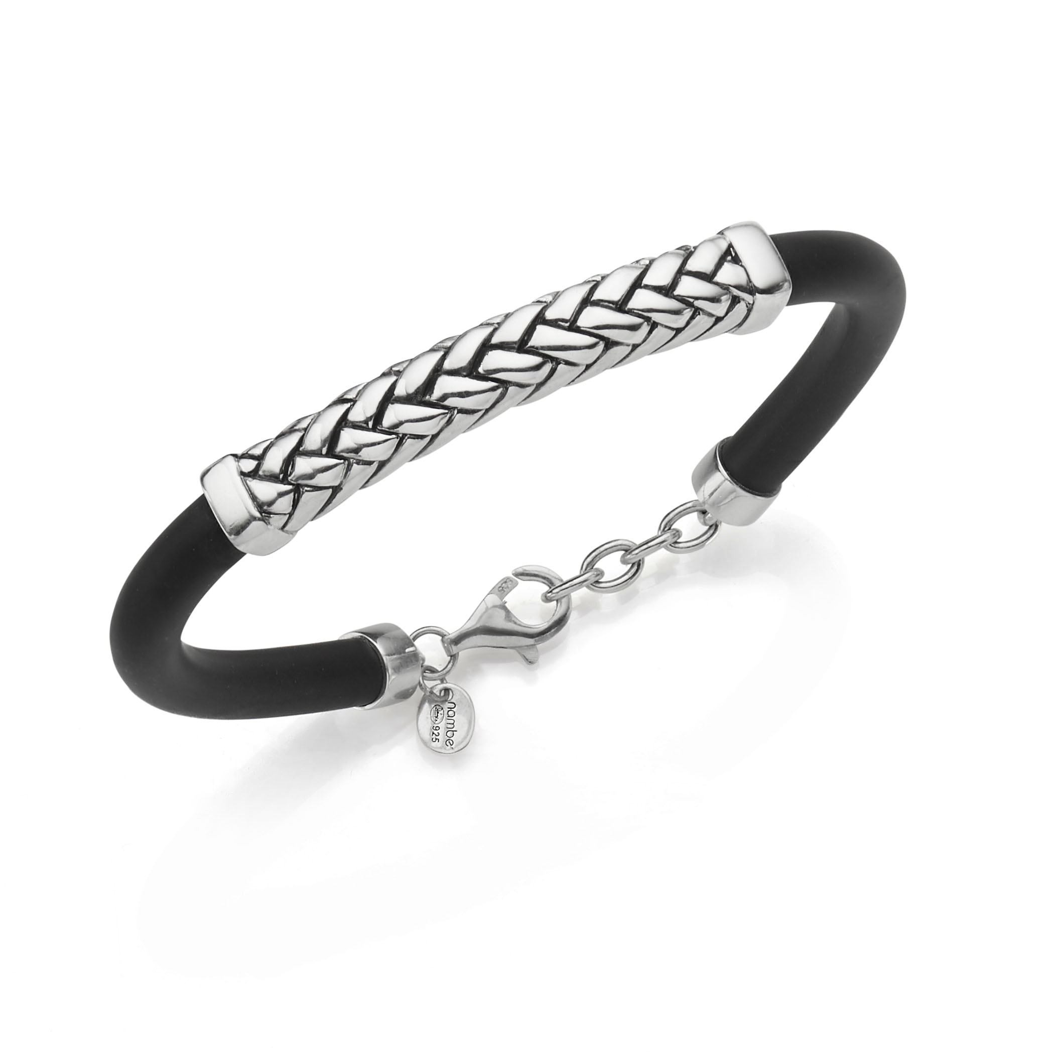 Braid and Rubber Bracelet image number null