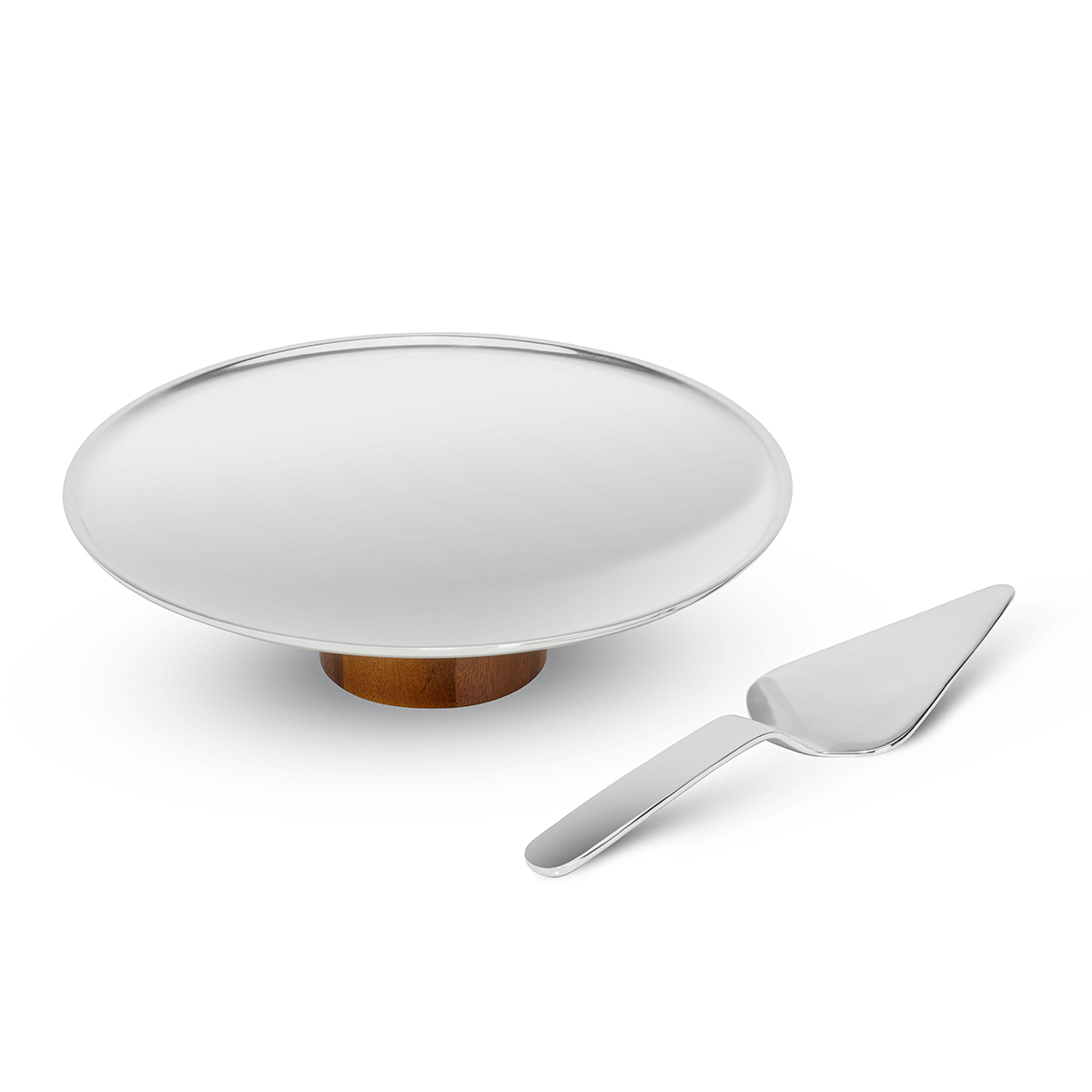 Pinnacle Footed Cake Plate w/ Server image number null