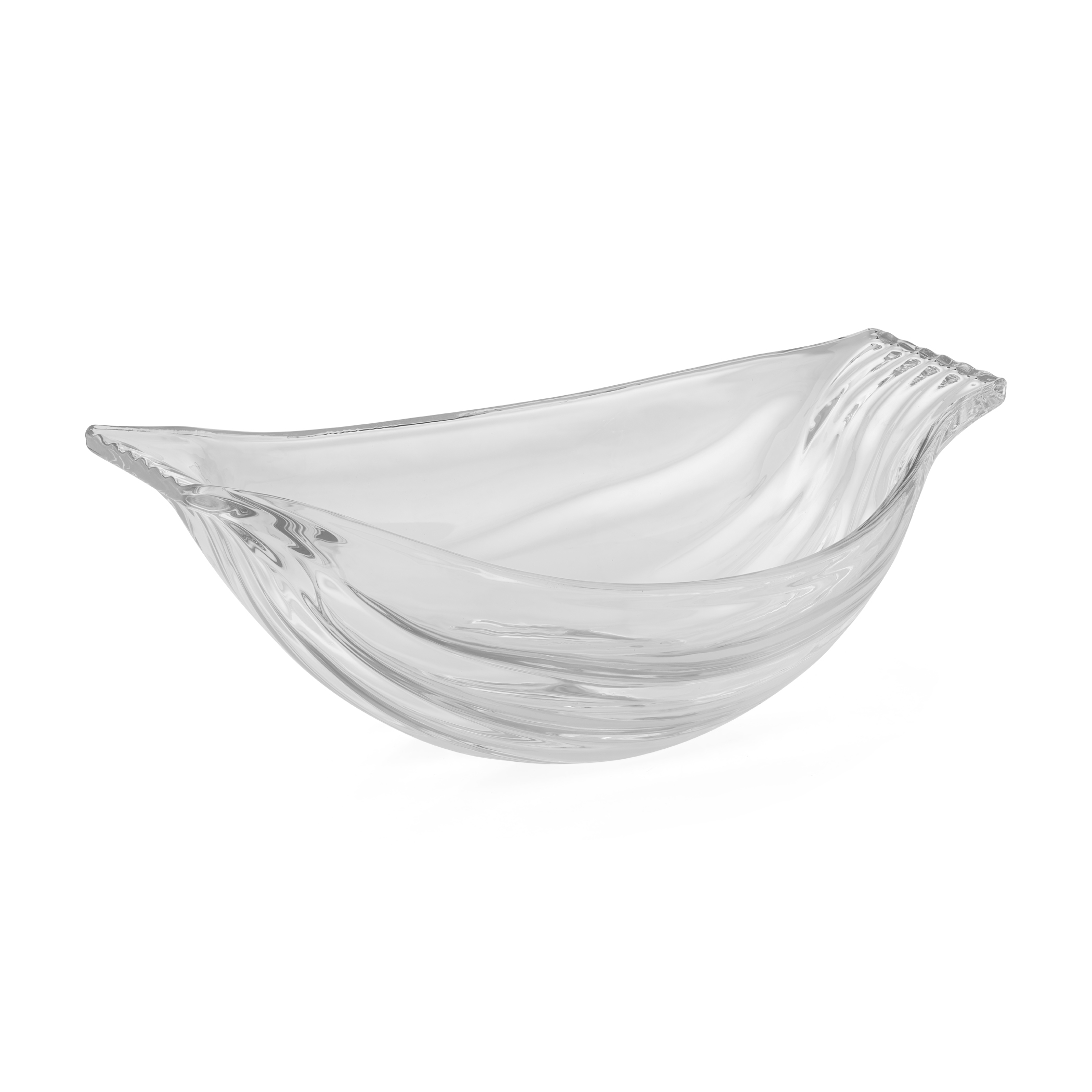 Nambé Nambé Drift Glass Salad Bowl