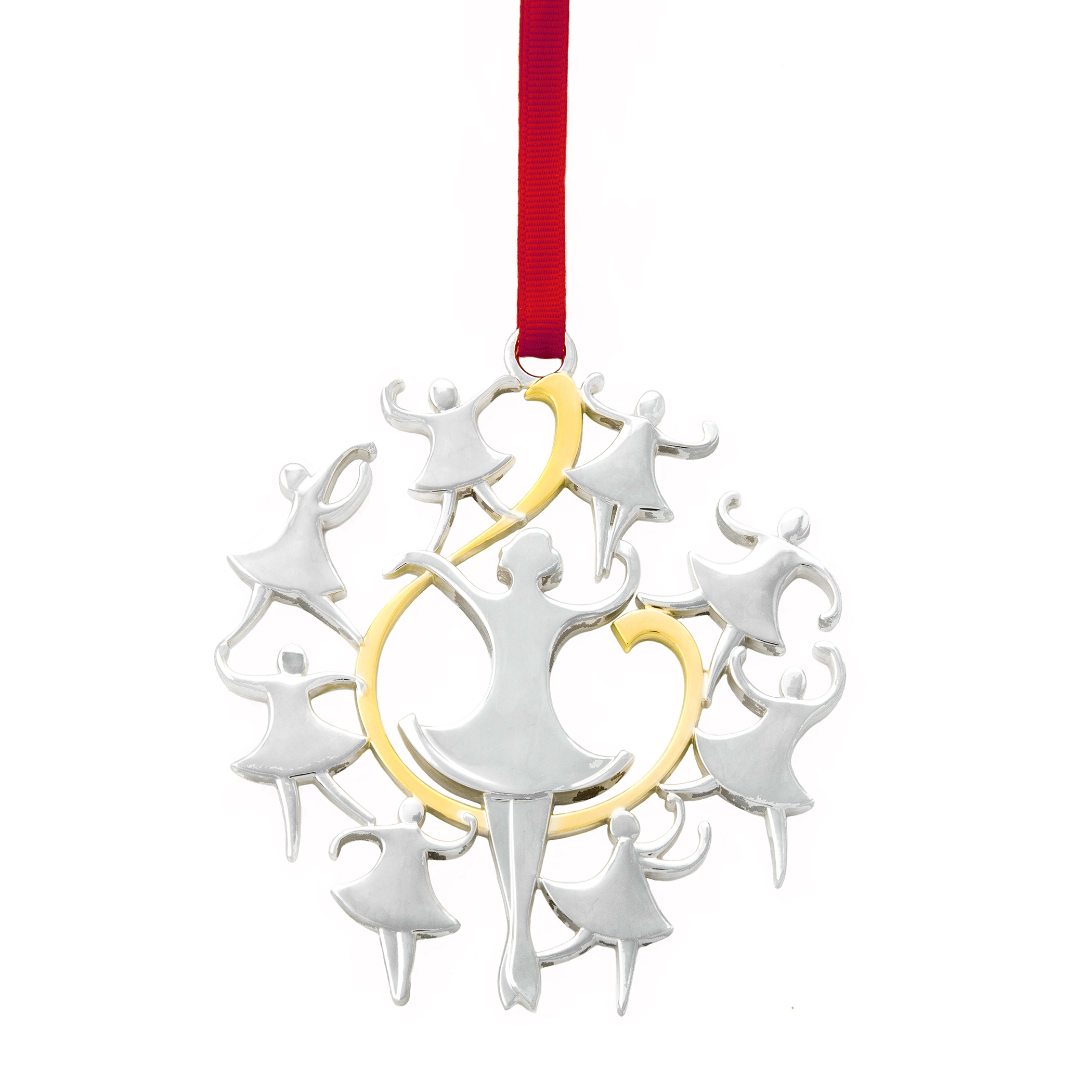 Twelve Days of Christmas: Nine Ladies Dancing Ornament image number null