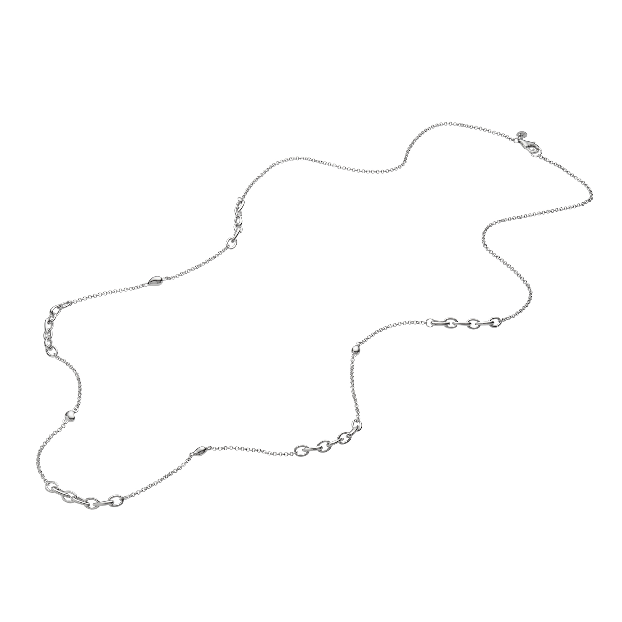 Nambé Bean Link Necklace 24'' image number null