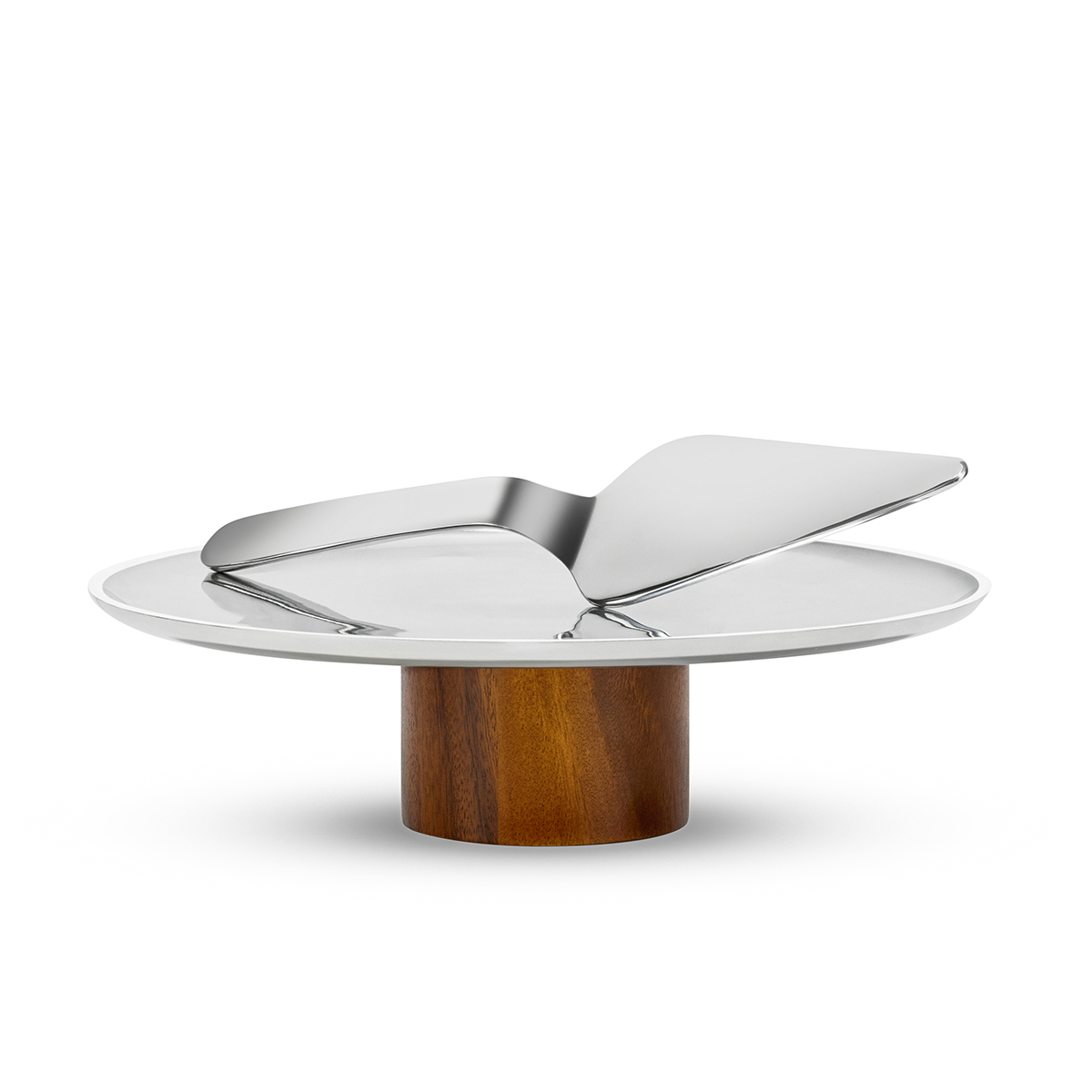 Pinnacle Footed Cake Plate w/ Server image number null