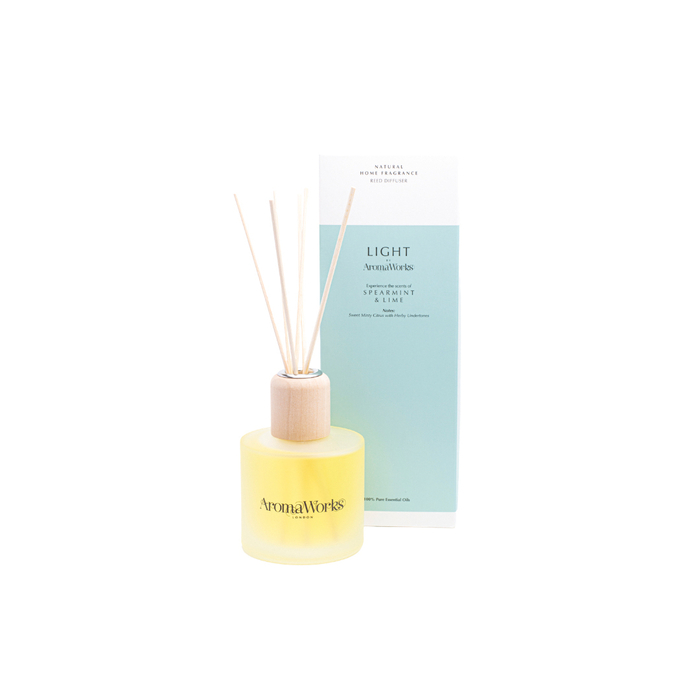 Light Large Reed Diffuser - Spearmint & Lime image number null