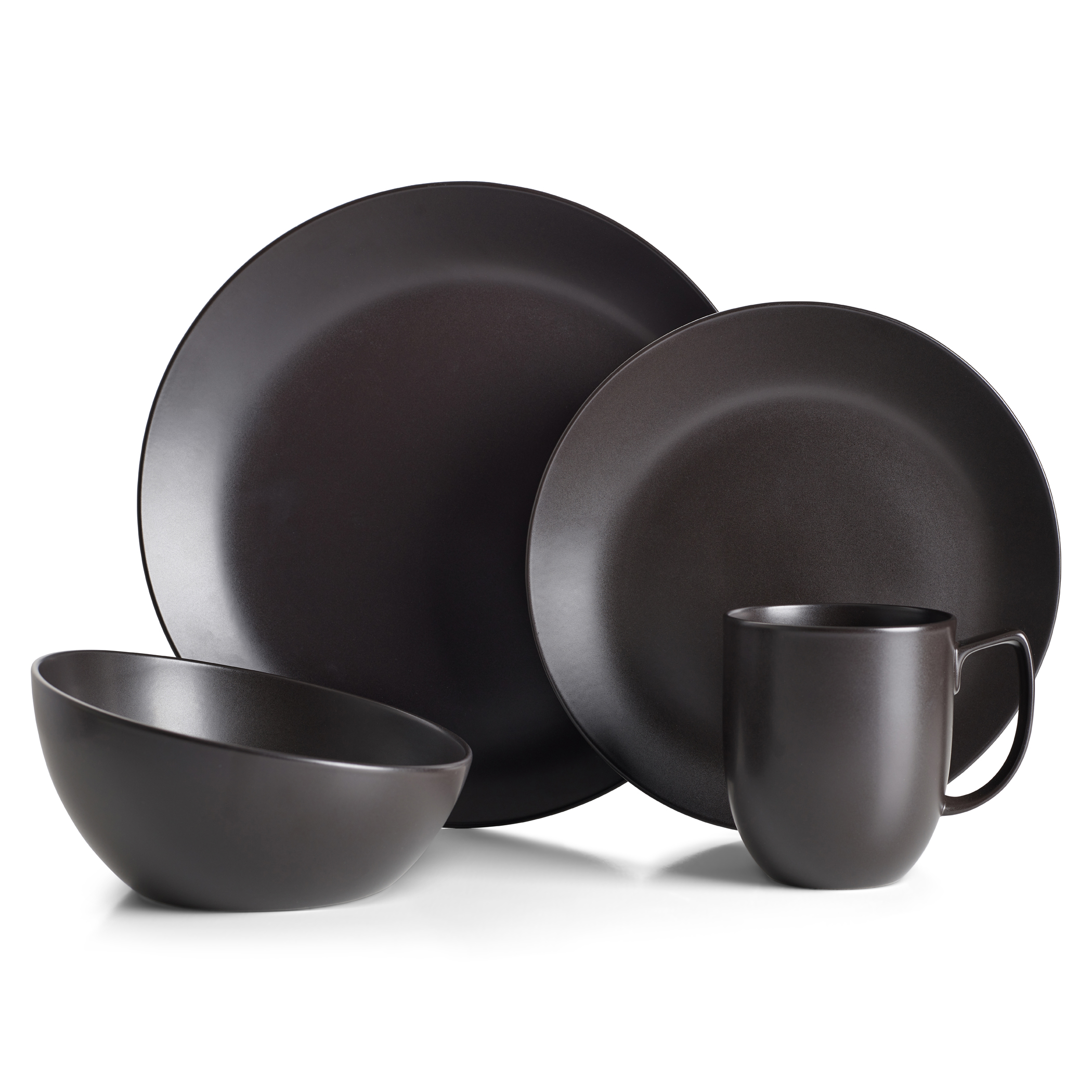 Orbit 4-Piece Place Setting - Celestial Black image number null