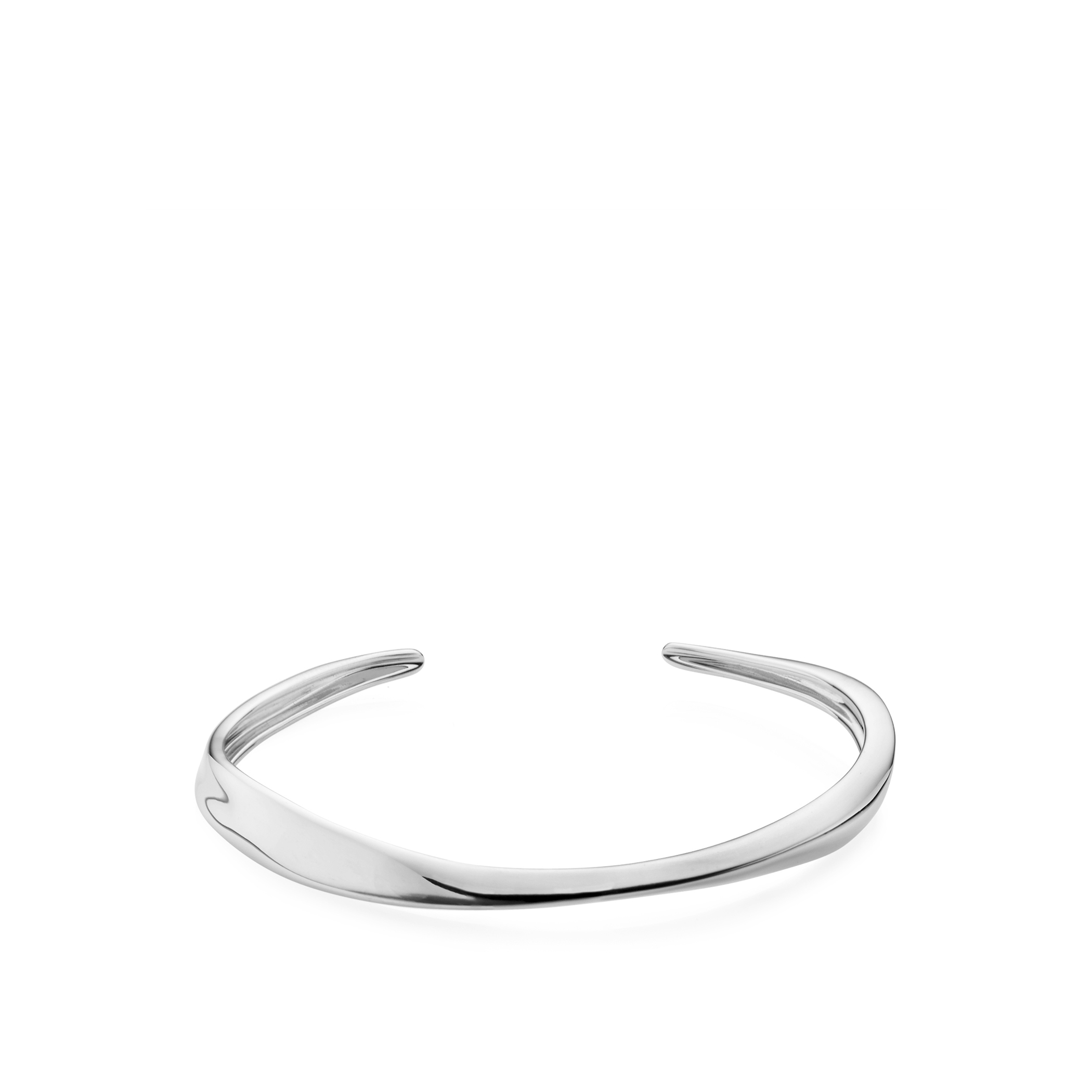 Narrow Twist Cuff Bracelet image number null