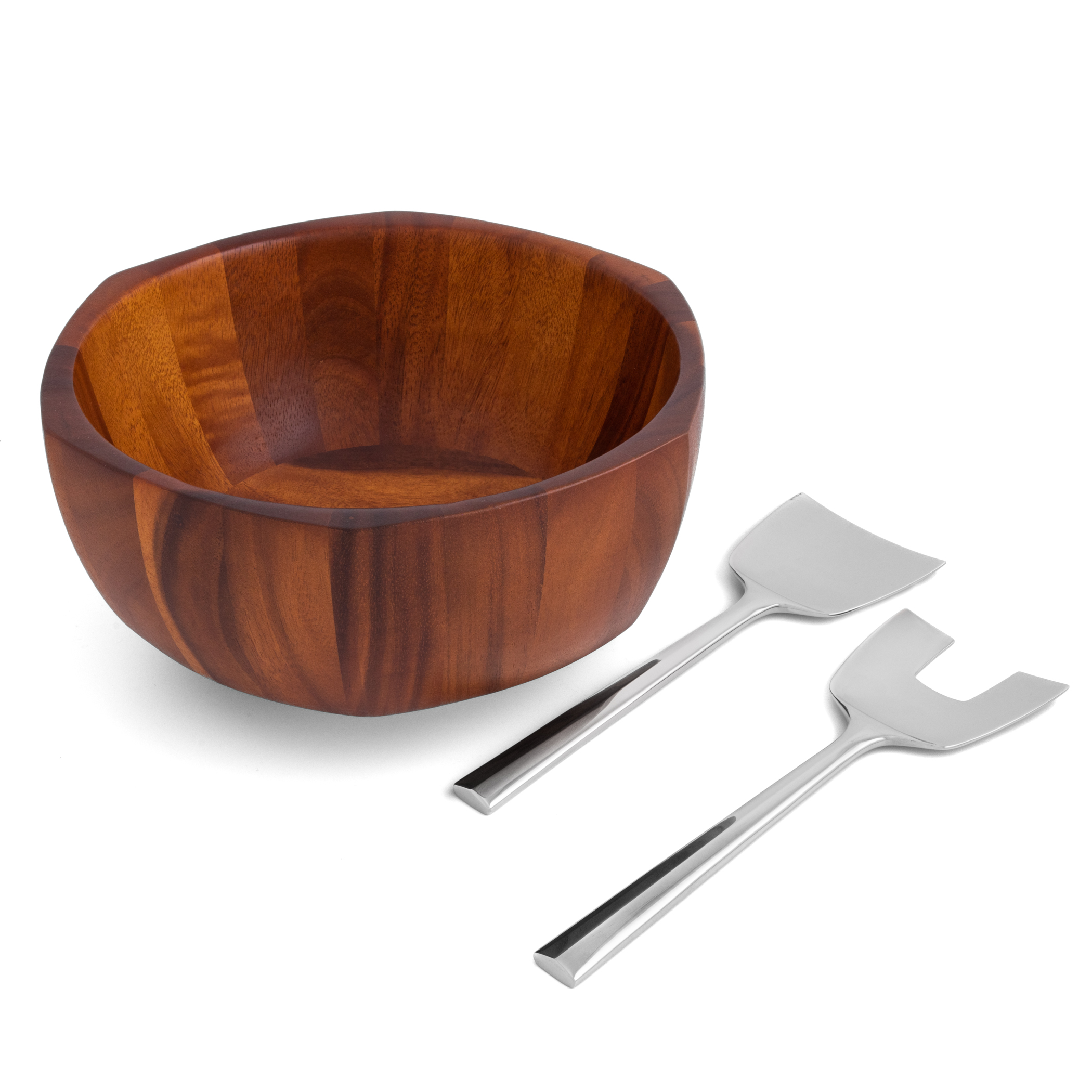 Rivet Salad Bowl w/ Servers image number null