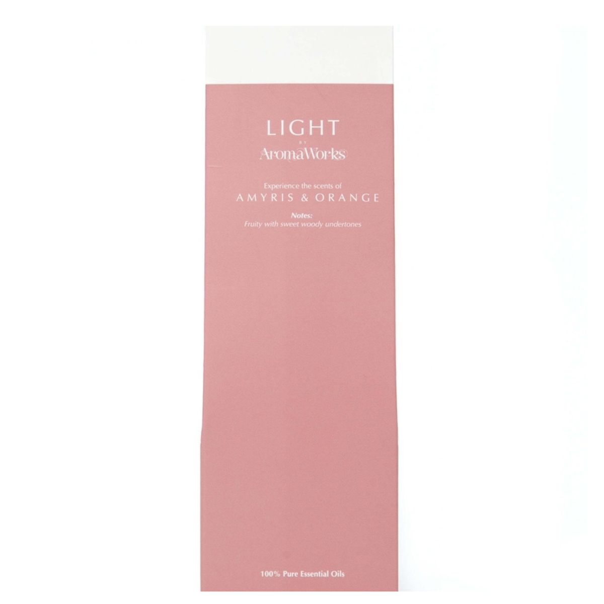 Light Small Reed Diffuser - Amyris & Orange image number null