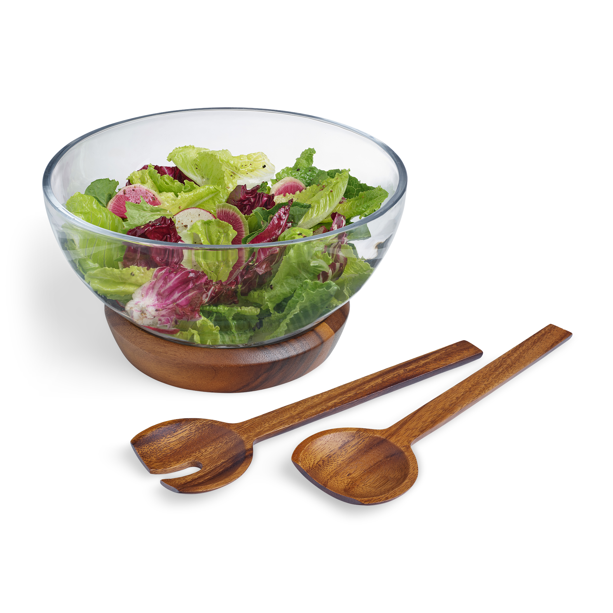 Cooper Salad Bowl w/ Servers image number null