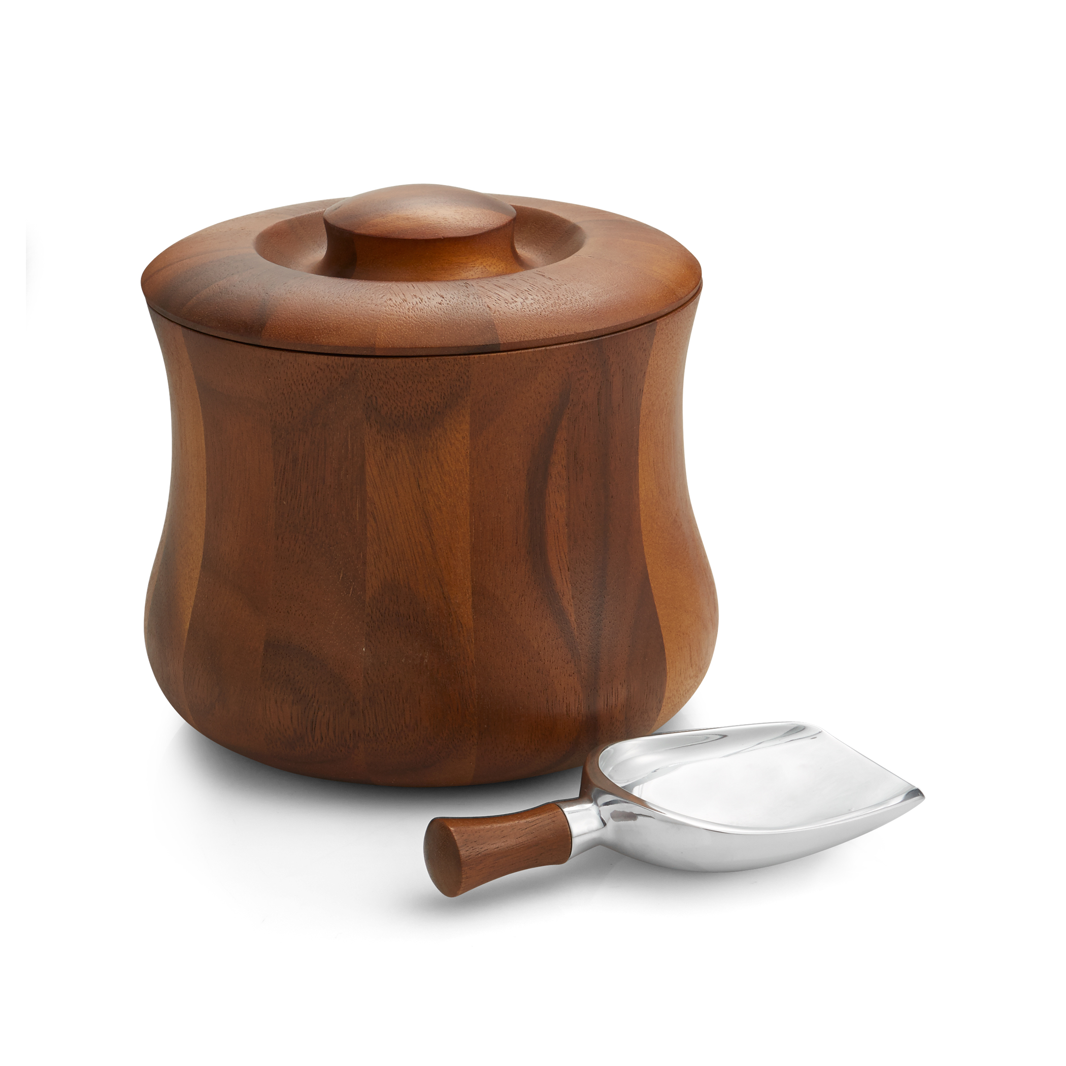 Nambé Nambé Nara Ice Bucket w/ Scoop