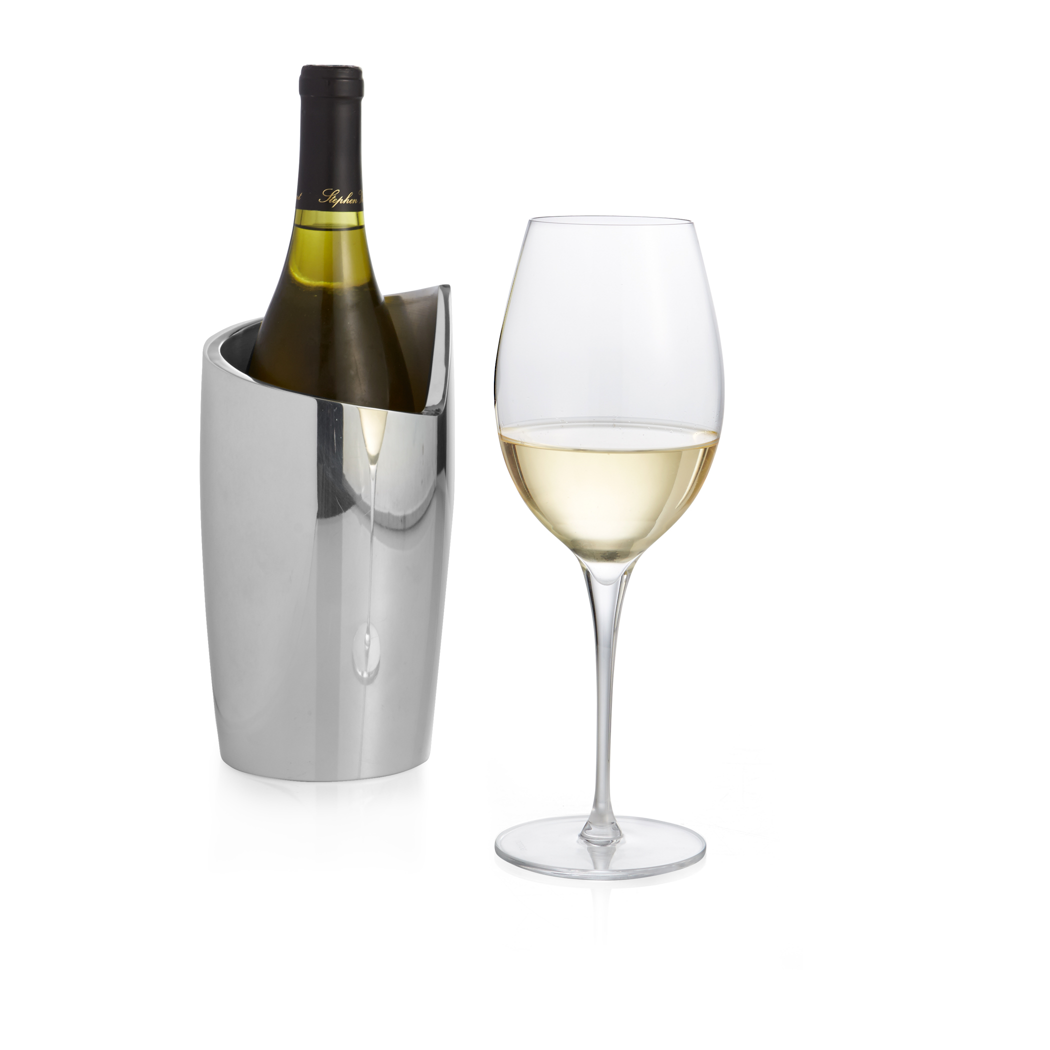 Sparkling White Wine with Glasses Gift Set