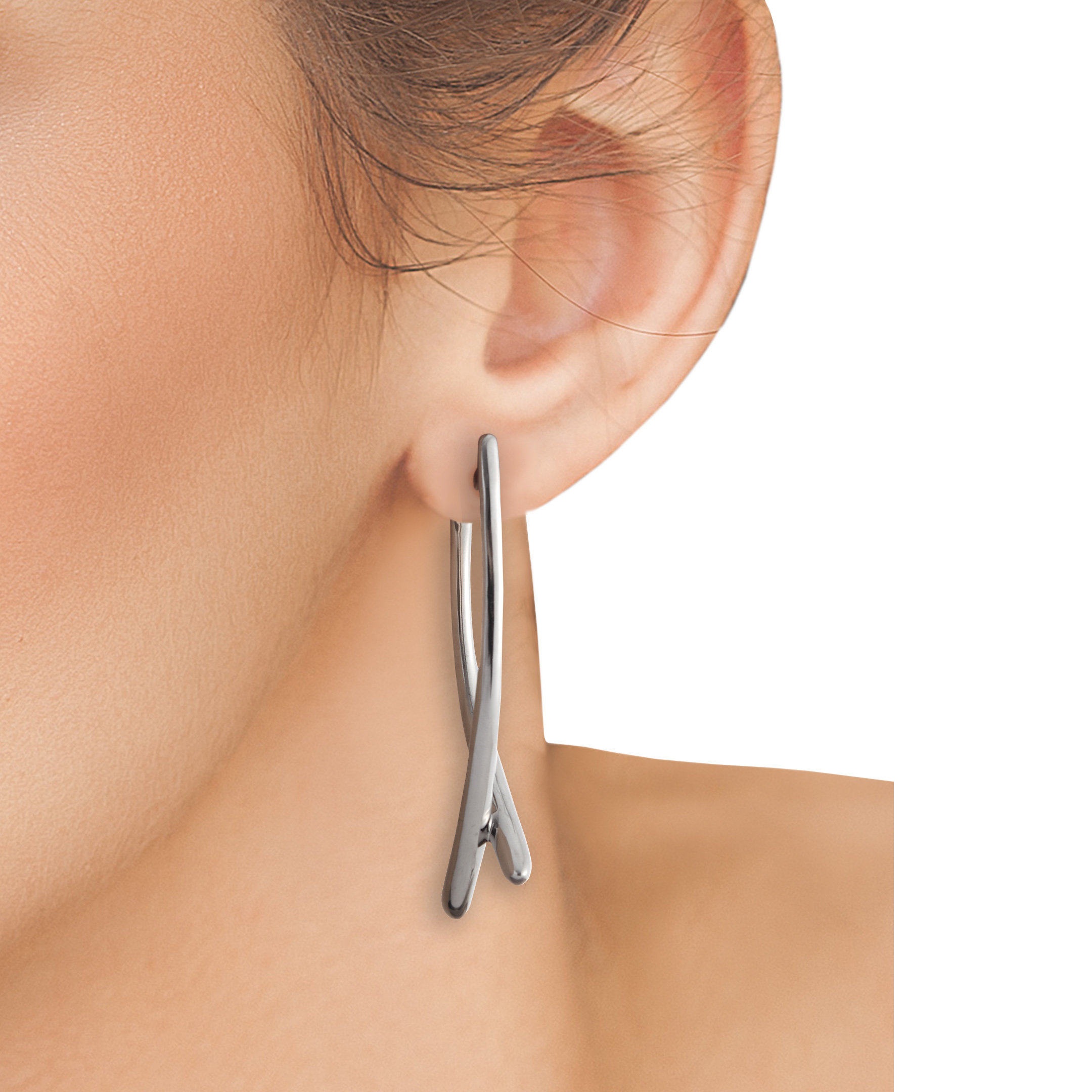 Double Arc Earrings image number null