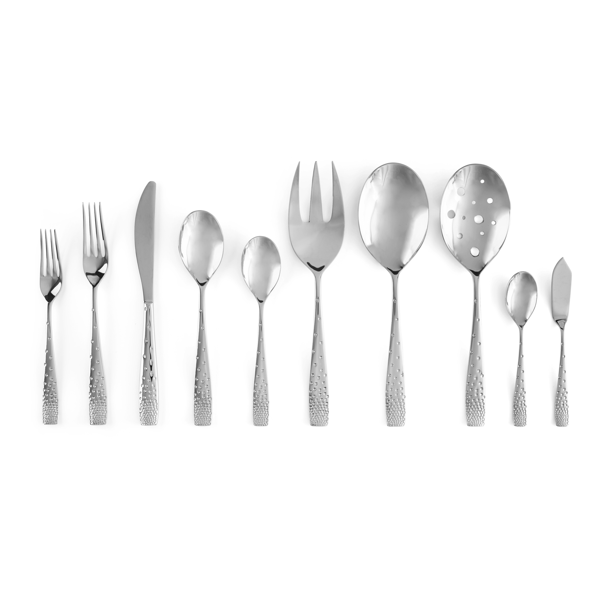 Dazzle 45-Piece Flatware Set image number null