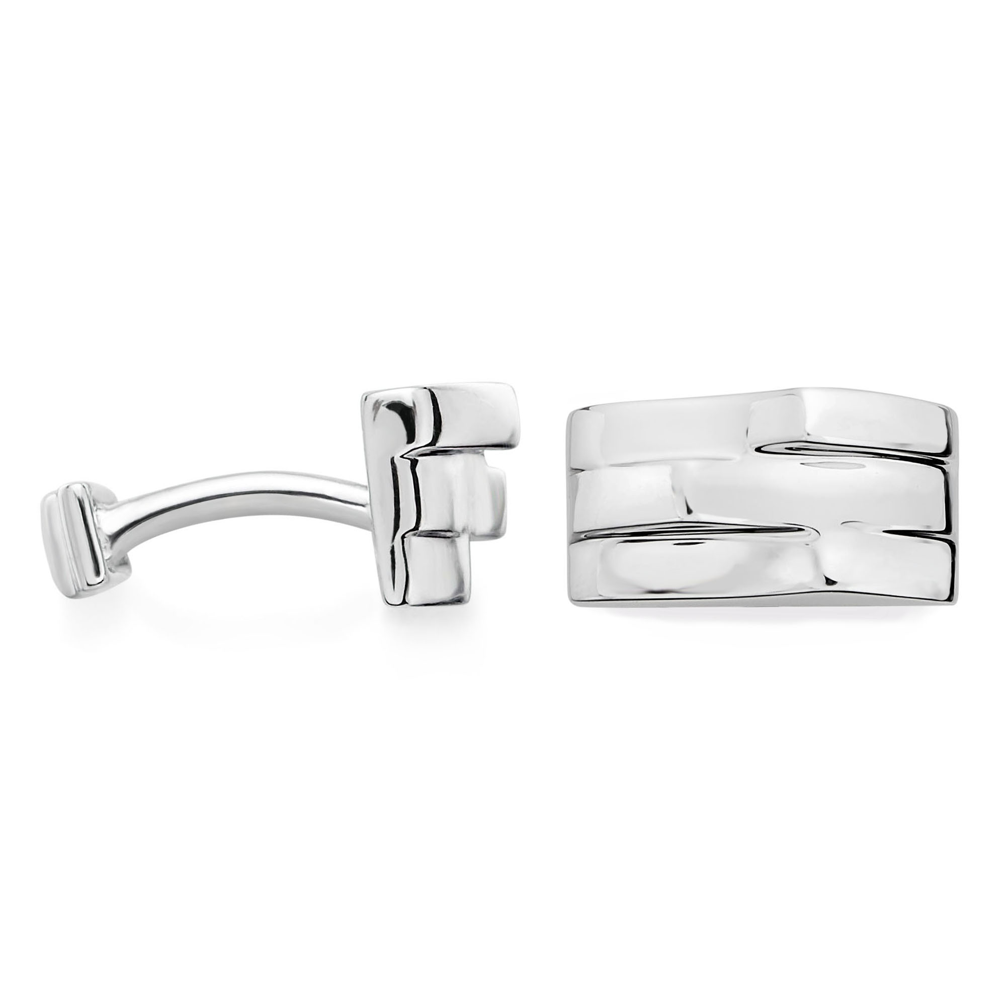 Triple Wave Cufflinks image number null